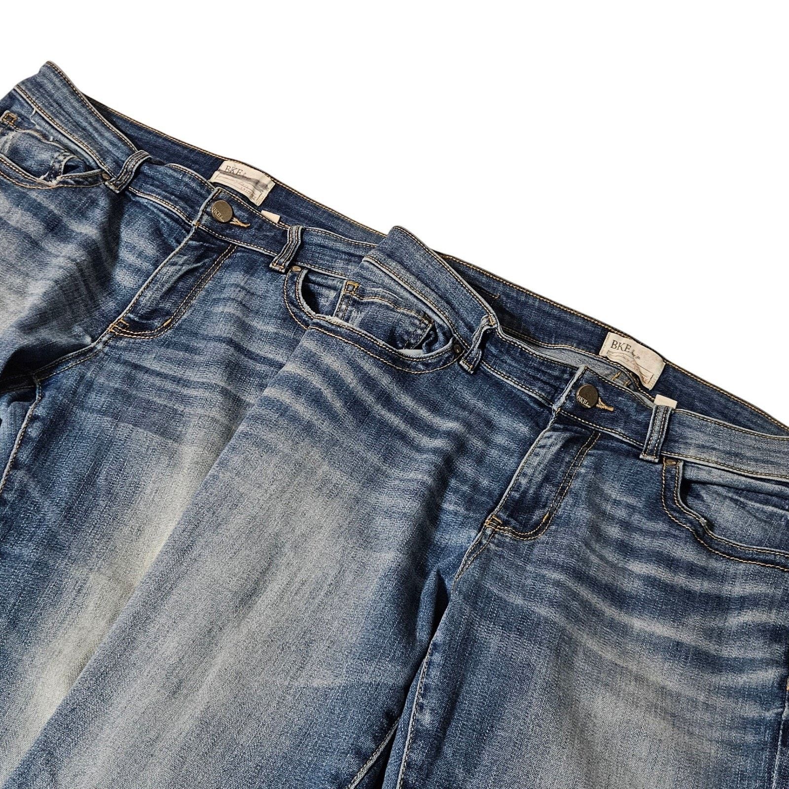 BKE Lot of 2 BKE Payton Jeans Womens 29x31 Dark Wash Distressed Size US 29 - 1 Thumbnail