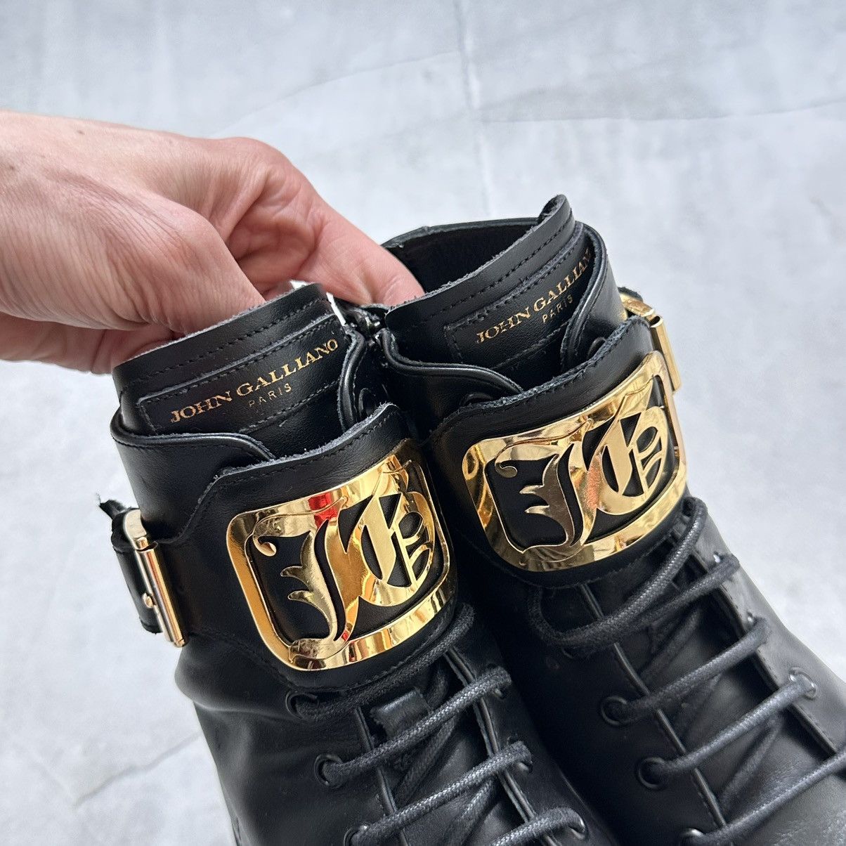 Dirk Bikkembergs John Galliano Combat Boots Military As 98 Moma Style Size US 6 / IT 36 - 2 Thumbnail