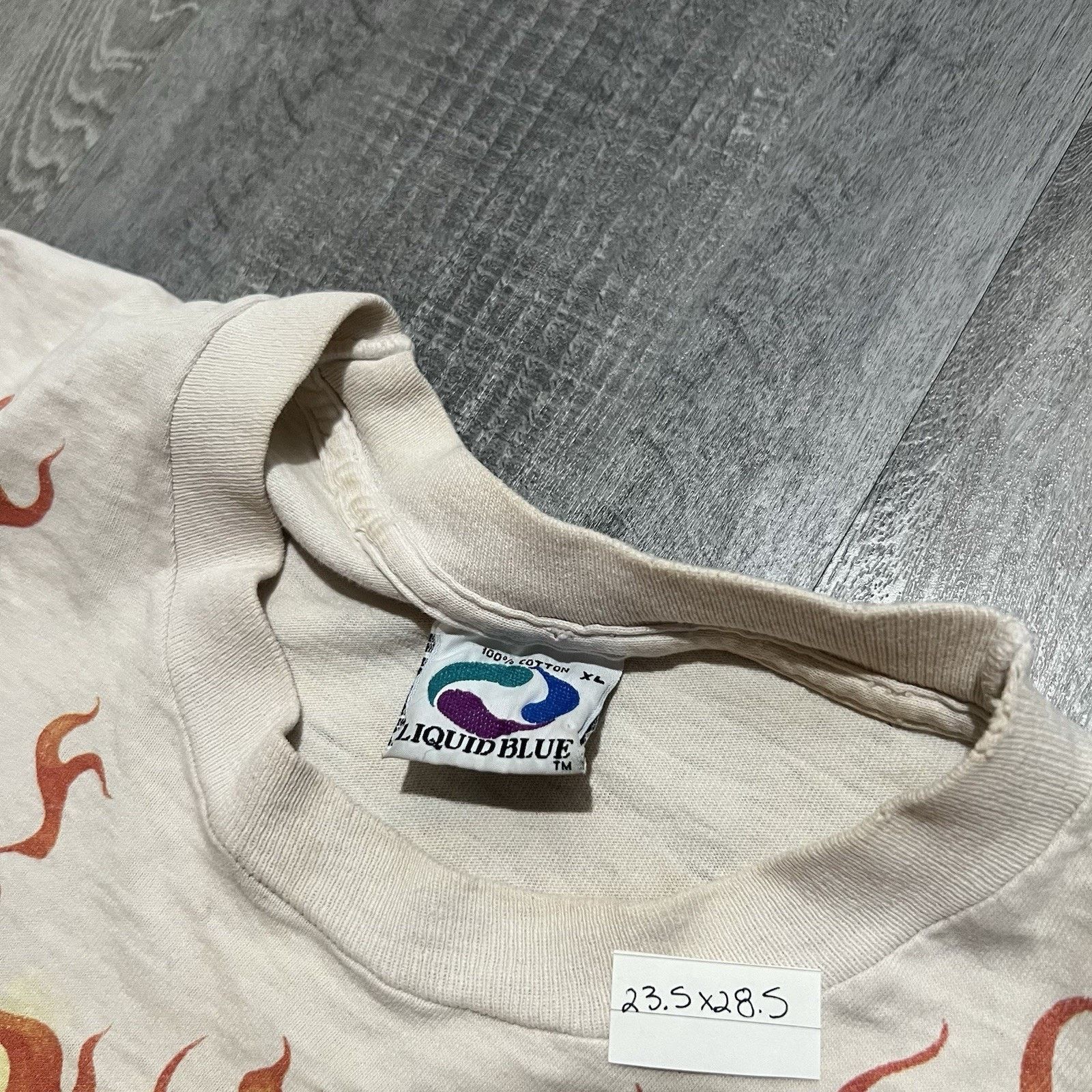 Liquid Blue VTG Grateful Dead Shirt Tie Dye Dancing Skeletons Band Tee Size US XL / EU 56 / 4 - 8 Thumbnail