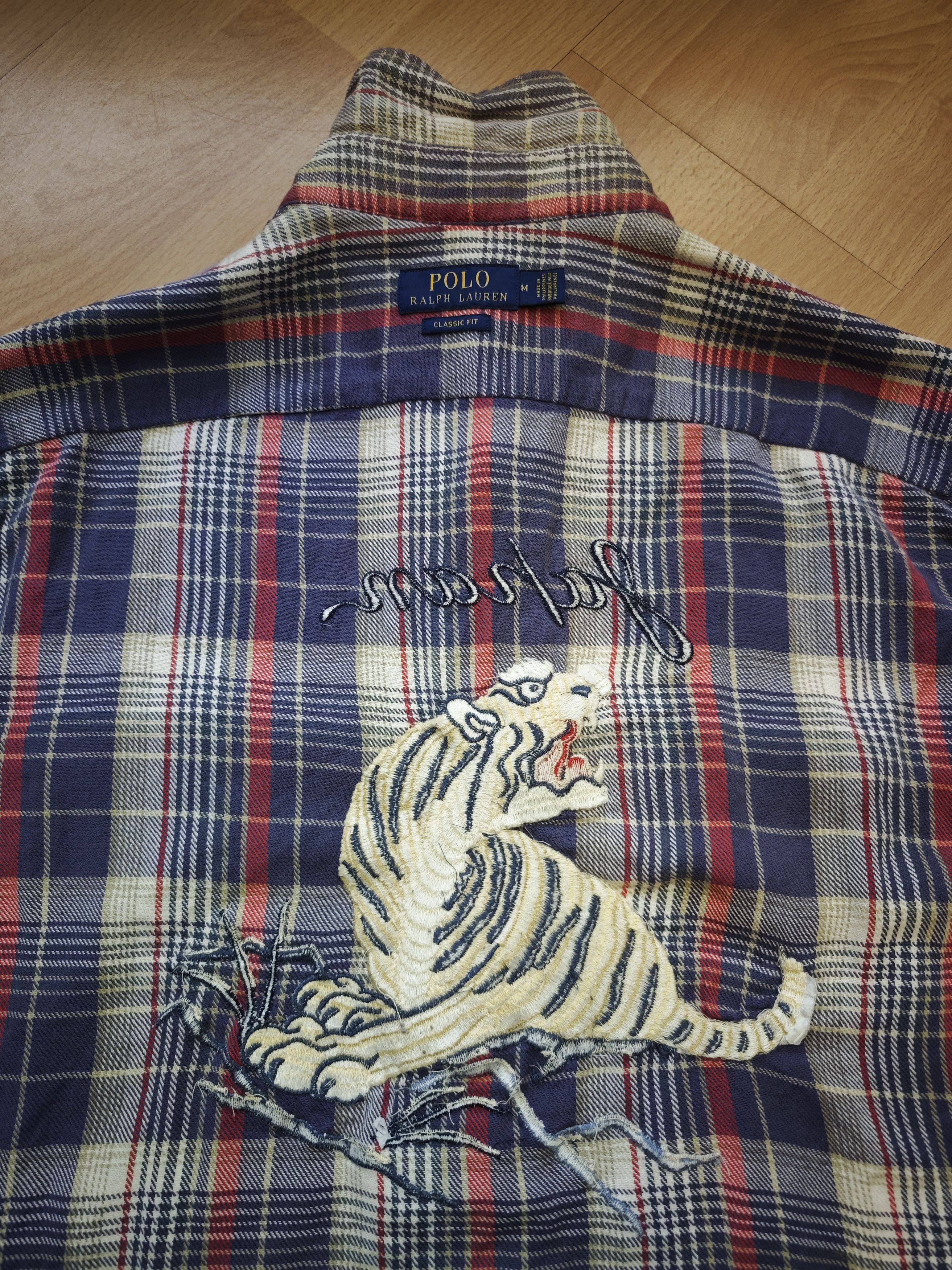 Polo Ralph Lauren Polo Ralph Lauren Plaid Embroidered Japan Tiger Flannel M Size US M / EU 48-50 / 2 - 7 Thumbnail