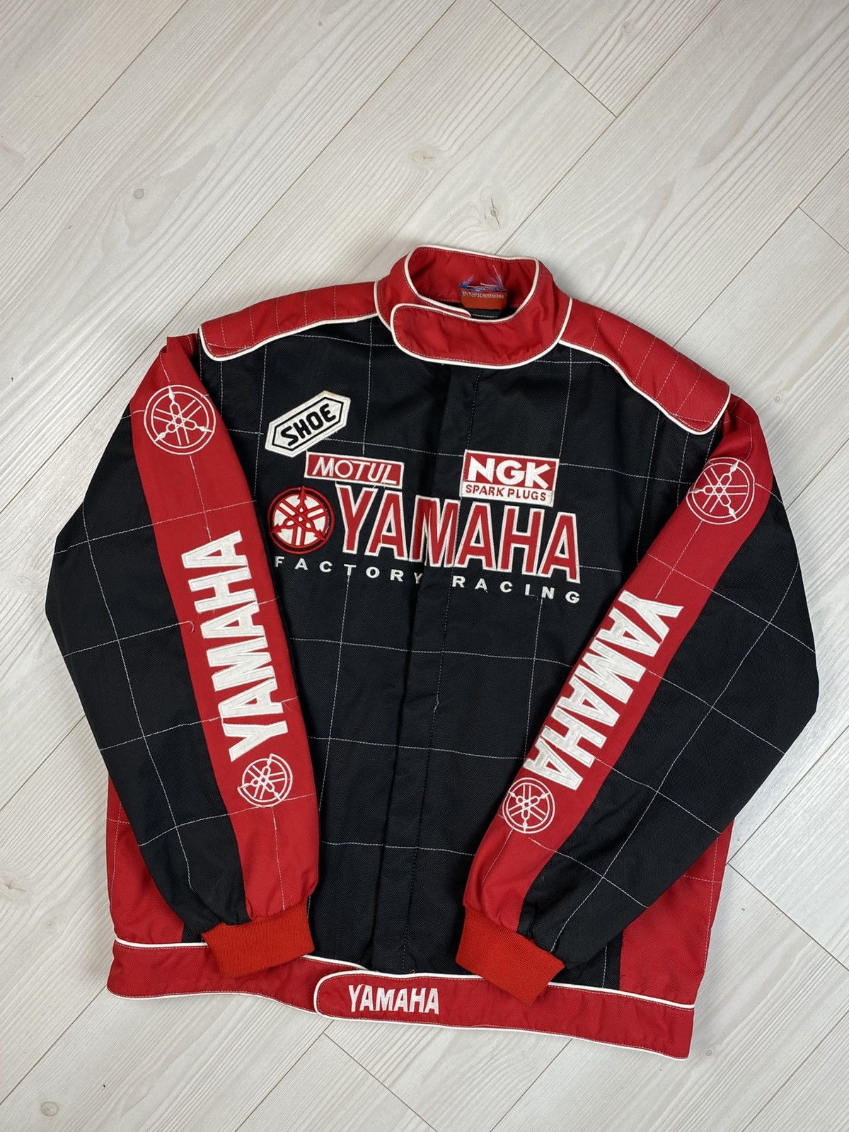 Formula 1 × Vintage × Yamaha Rare vintage racing jacket Yamaha formula1 schumacher y2k Size US L / EU 52-54 / 3 - 5 Thumbnail