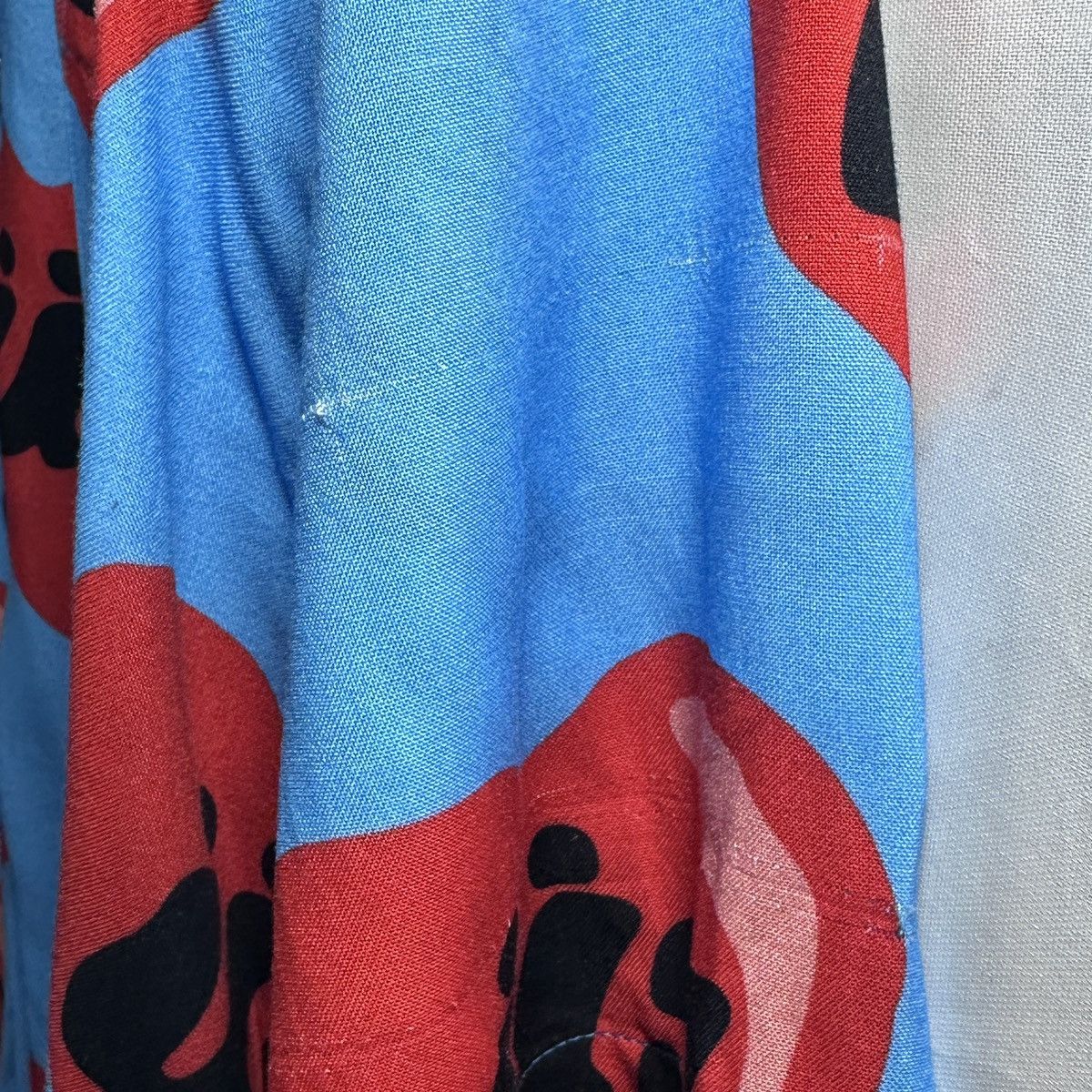 Cactus Plant Flea Market × Stussy Blue Heart Camp Collar S/S Shirt Size US M / EU 48-50 / 2 - 4 Thumbnail