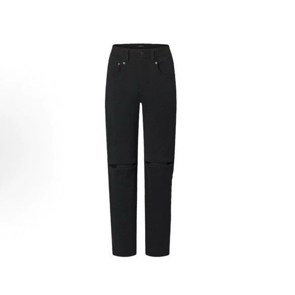 Louis Vuitton Louis Vuitton Solid zip side pocket high-waist straight-le Size US 36 / EU 52 - 1 Thumbnail