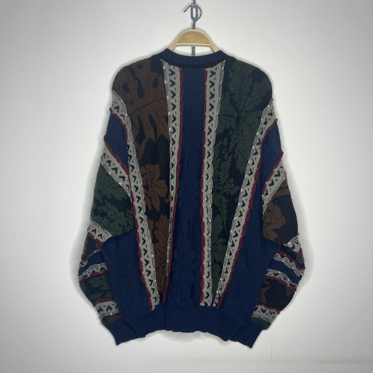 Carlo Colucci × Coogi Carlo Colucci Vintage Sweater Knitwear Jumper Cable Coogi Size US L / EU 52-54 / 3 - 9 Thumbnail