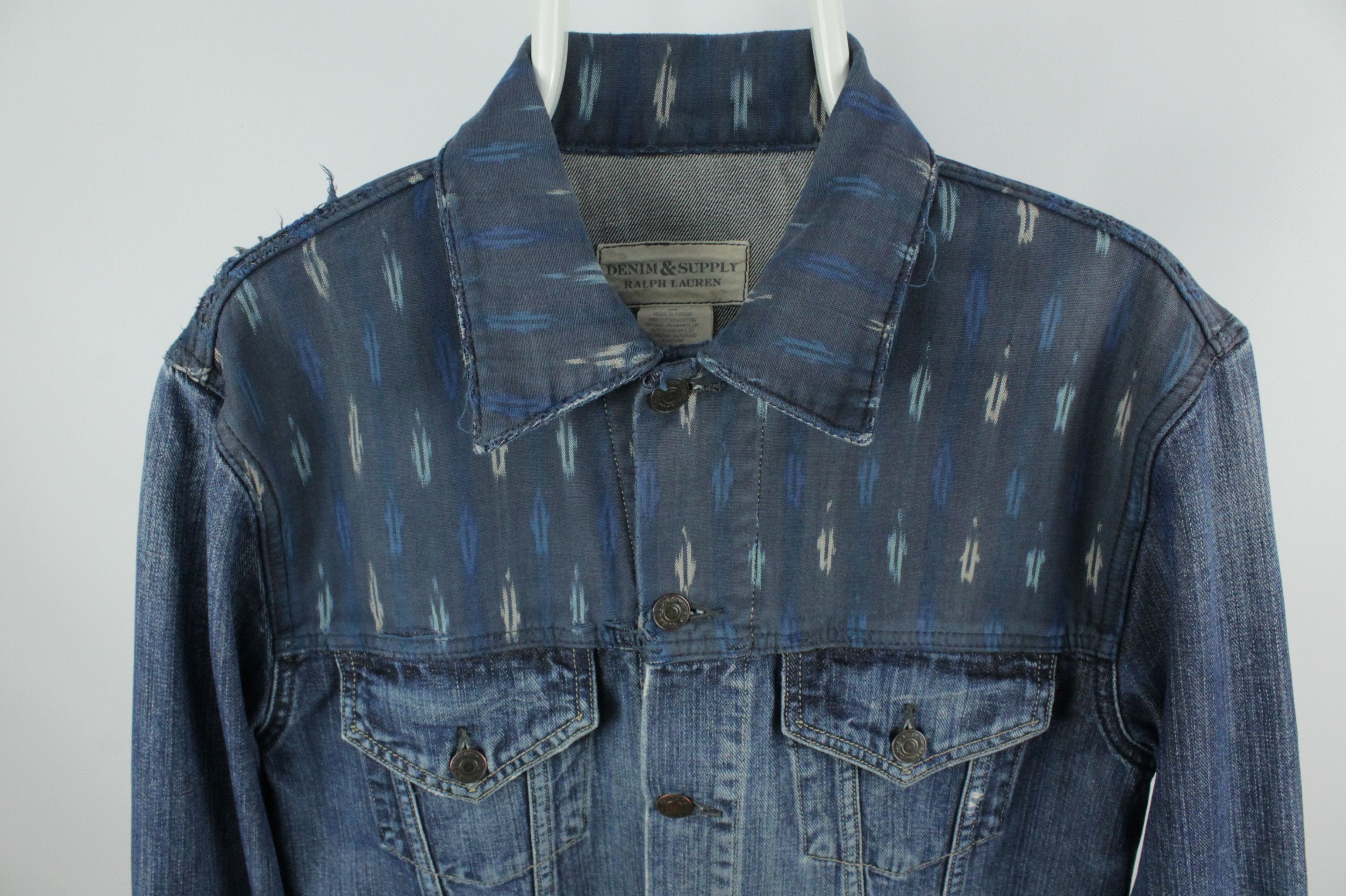 Denim & Supply Ralph Lauren Denim And Supply Ralph Lauren Distressed Denim Jacket Size US M / EU 48-50 / 2 - 2 Thumbnail