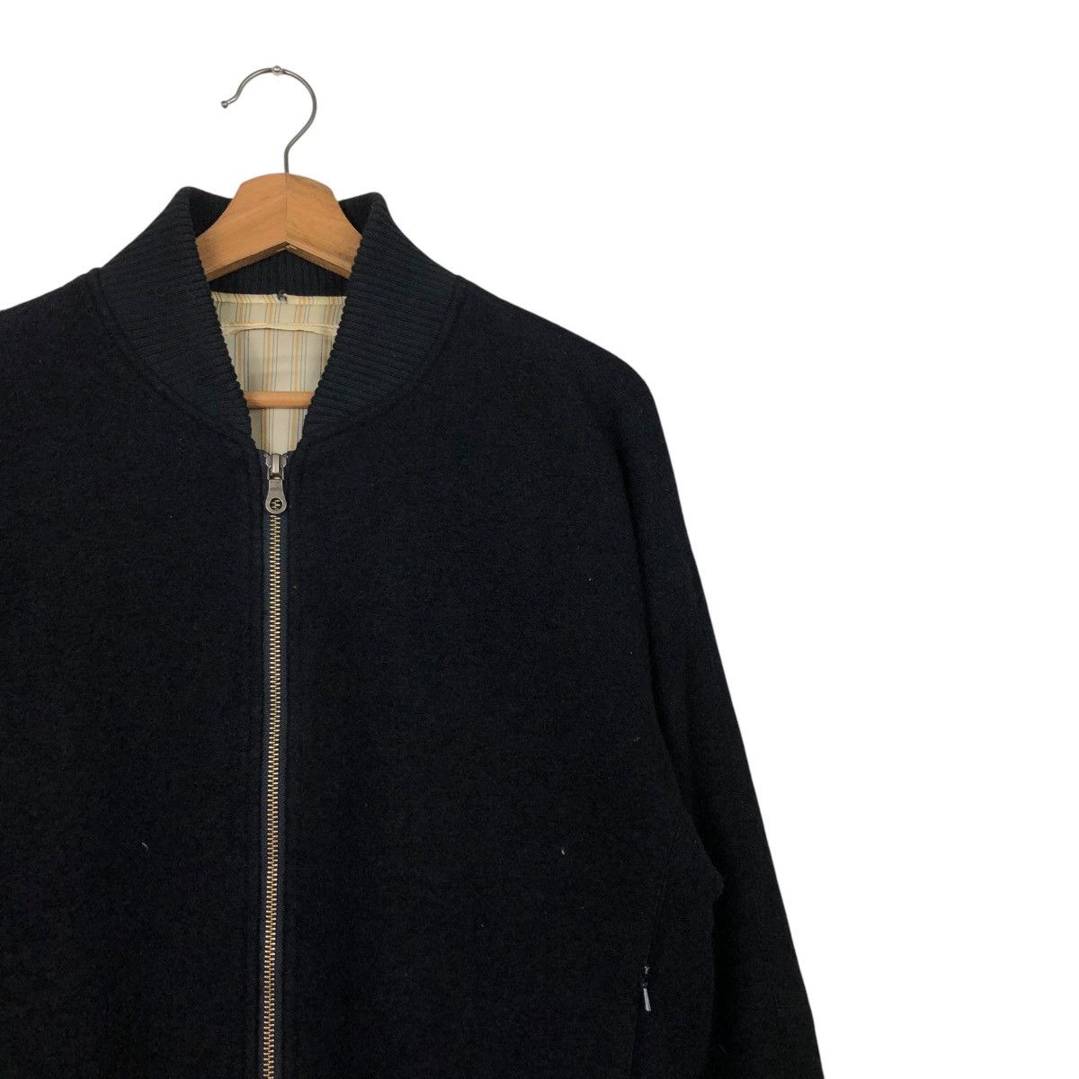 Japanese Brand 🔥VINTAGE WOOL BOMBER JACKET BOYCOTT ISSEY MIYAKE Size US M / EU 48-50 / 2 - 8 Thumbnail