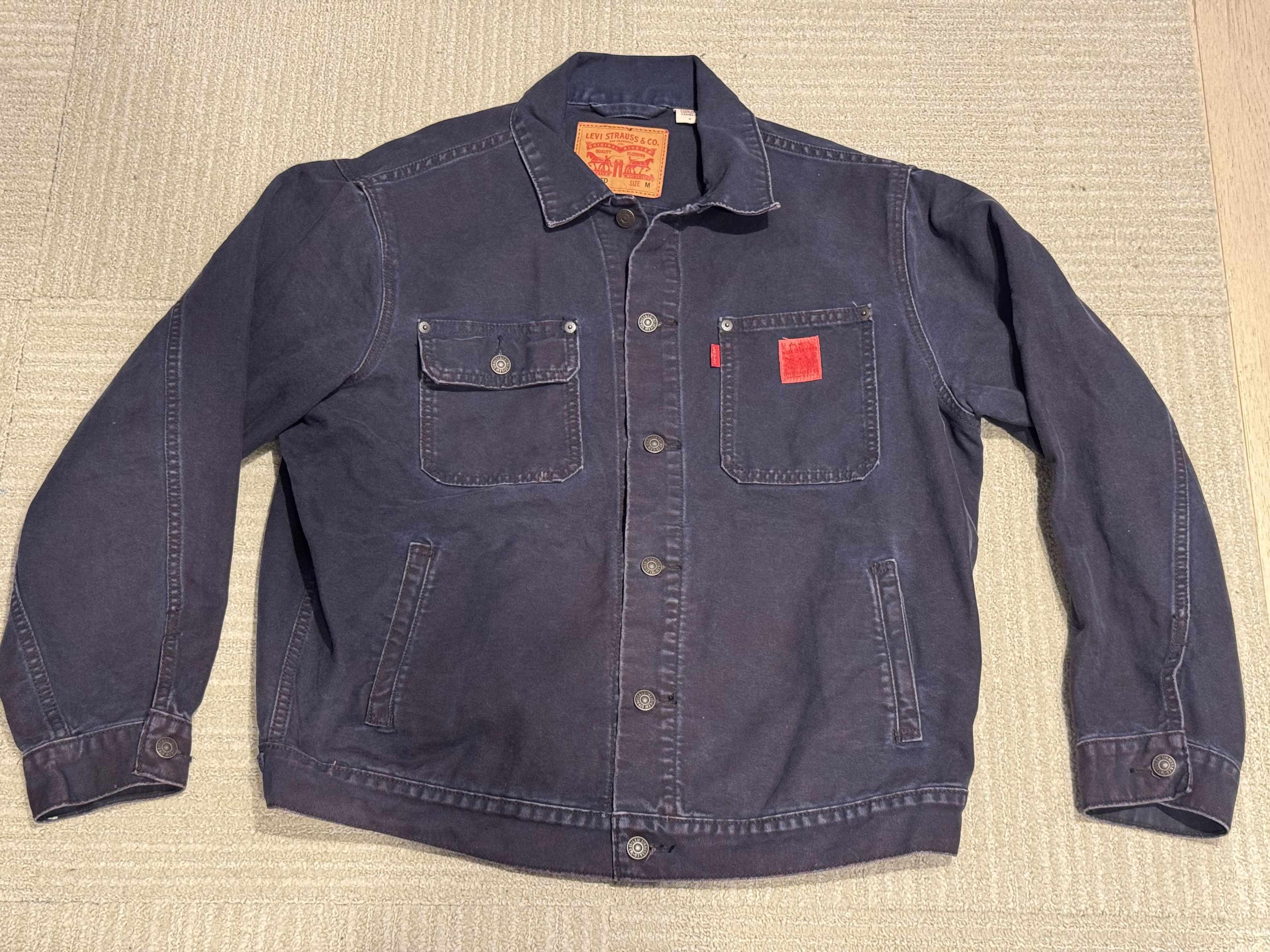 Levi's Levi's Sunrise Trucker Jacket Size US M / EU 48-50 / 2 - 1 Thumbnail