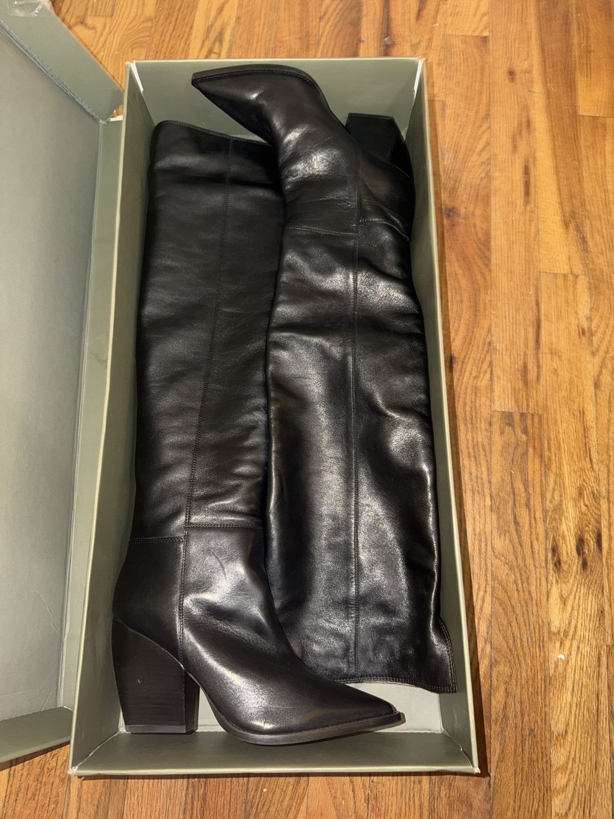Allsaints All saints knee high reina boots Size US 10 / IT 40 - 1 Thumbnail