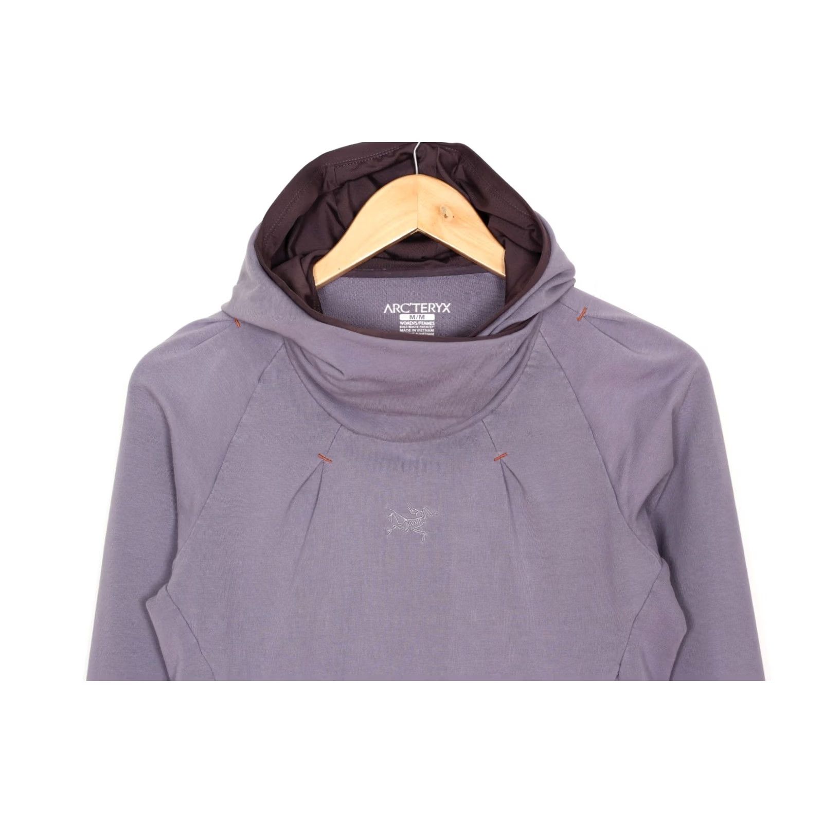 Arc'teryx ARC’TERYX Hoodie Sweatshirt Women Size M Purple Stretch Pullover VR3306 Size M / US 6-8 / IT 42-44 - 2 Thumbnail