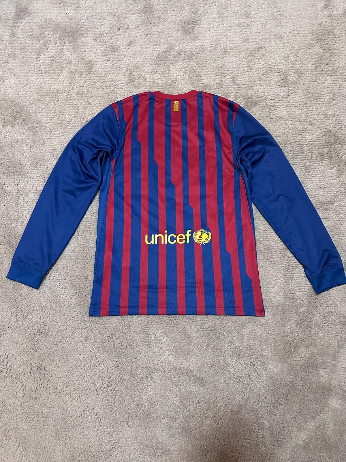 Nike BARCELONA 2011 2012 HOME SHIRT JERSEY LONG SLEEVE NIKE S Size US S / EU 44-46 / 1 - 8 Thumbnail