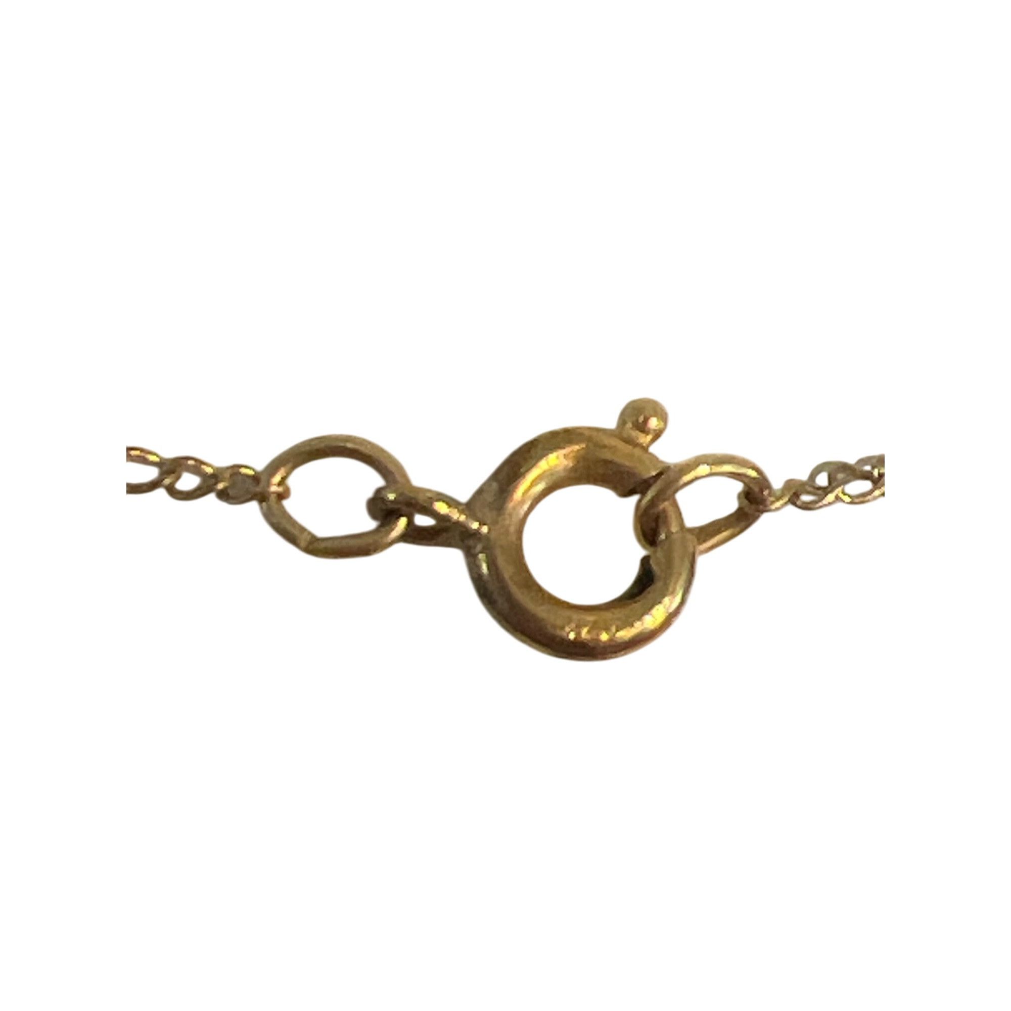 Other Vintage Winard 1/20 12kt GF Necklace Heart Key Pendant 16" C Size ONE SIZE - 4 Thumbnail