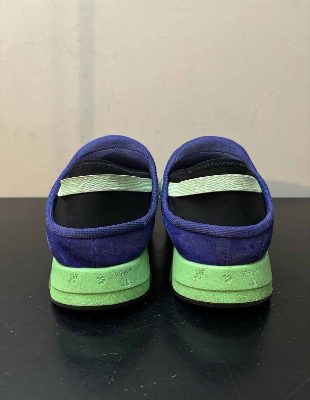 Off-White Off White Out of Office Arrow Mule Violet Green Size US 11 / EU 44 - 5 Thumbnail