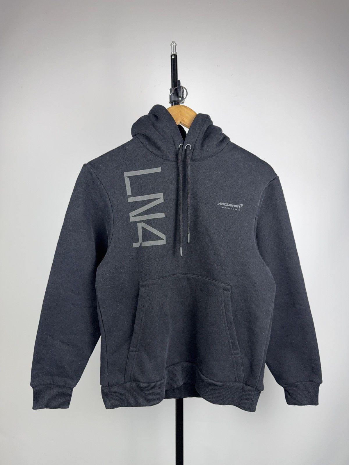 Malcolm McLaren Luxury McLaren Formula Team Hoodie LNA Racing Black Y2K Size S / US 4 / IT 40 - 1 Thumbnail