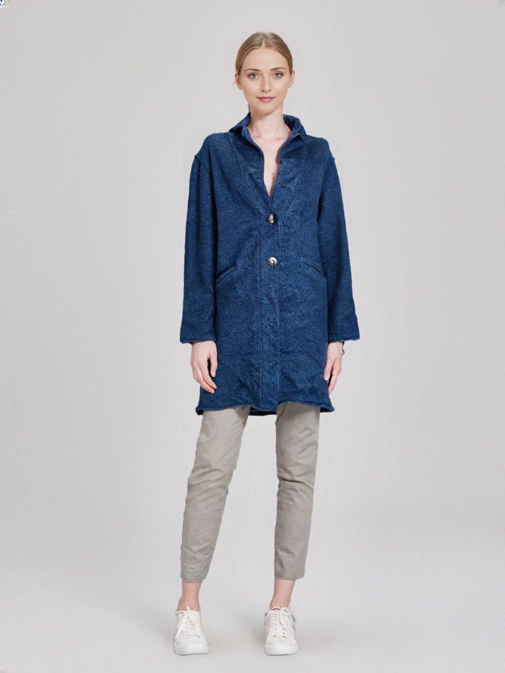 Designer HORST SITTE Merino Wool Short Jacket Coat Size L RRP590€ Size L / US 10 / IT 46 - 5 Thumbnail
