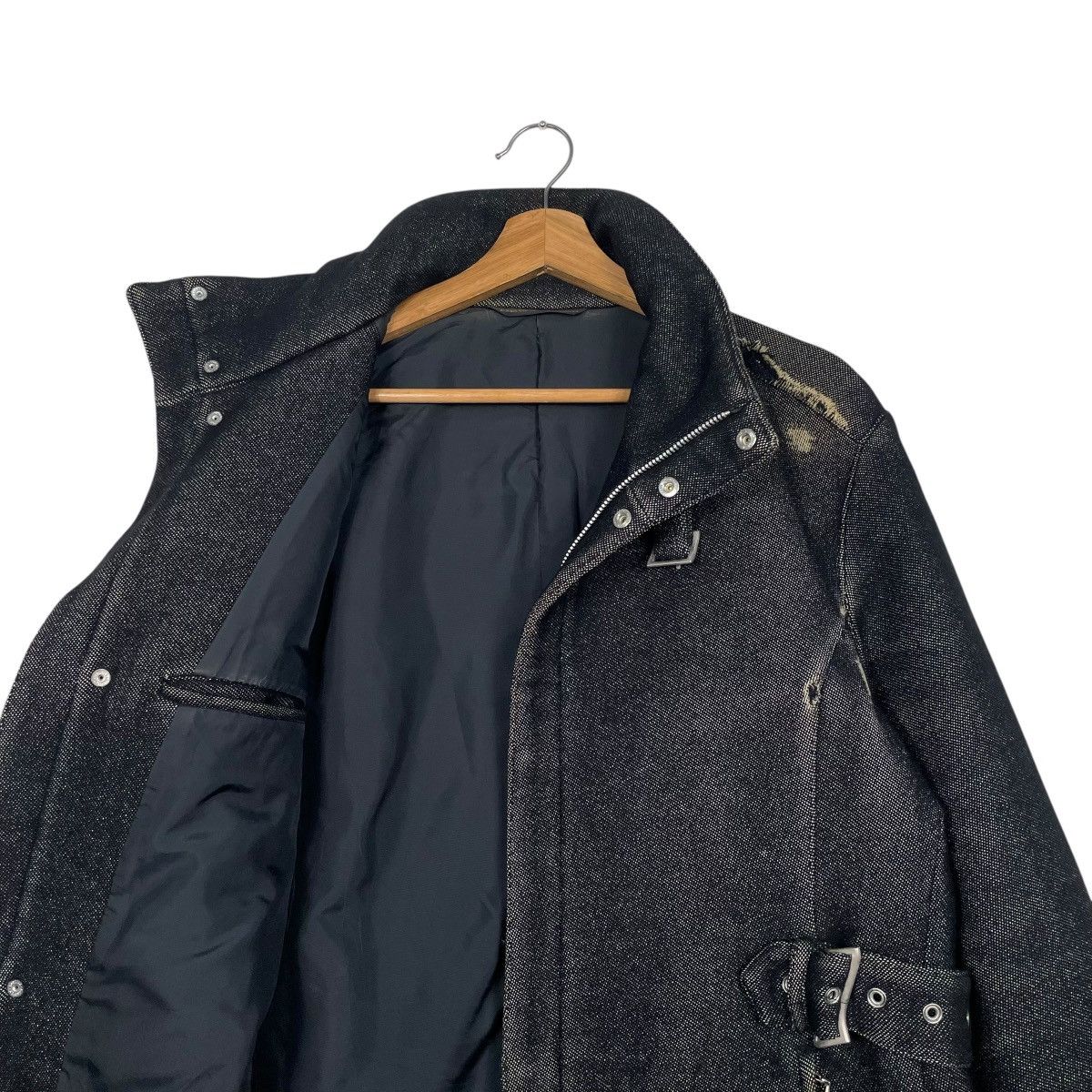 Jean Paul Gaultier Jean Paul Gaultier Homme Object Wool Long Jacket Size US S / EU 44-46 / 1 - 10 Thumbnail