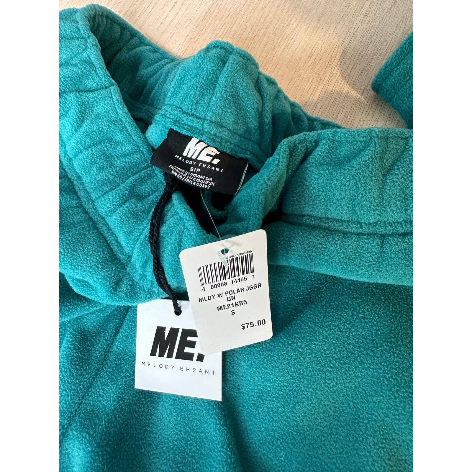 Foot Locker Melody Ehsani Green Sweatpants - Size S Size 26" / US 2 / IT 38 - 8 Thumbnail