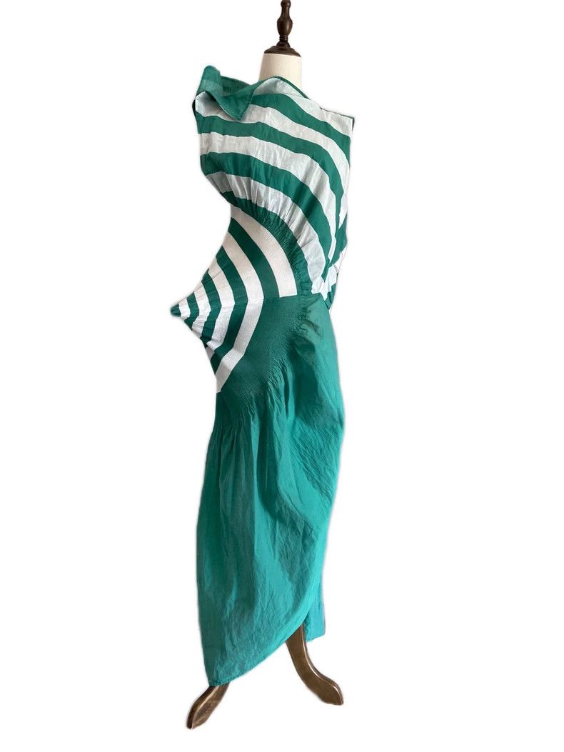 Issey Miyake Issey Miyake size:2 Green mainline dress Size XS / US 0-2 / IT 36-38 - 5 Thumbnail