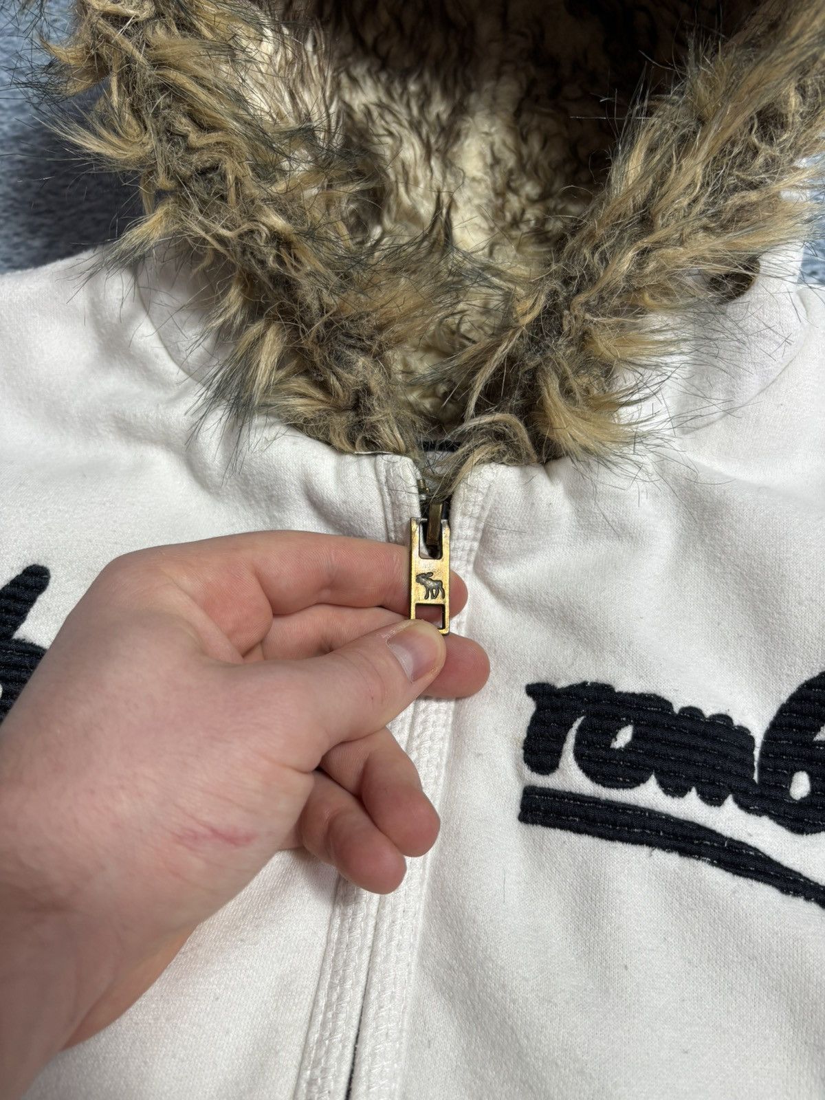 Abercrombie & Fitch Abercrombie & Fitch zip hoodie Y2K streetwear women's L size Size L / US 10 / IT 46 - 9 Thumbnail