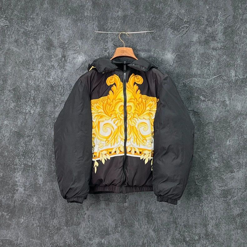 Versace Versace Wearing a hooded cotton suit on both sides Size US L / EU 52-54 / 3 - 3 Thumbnail