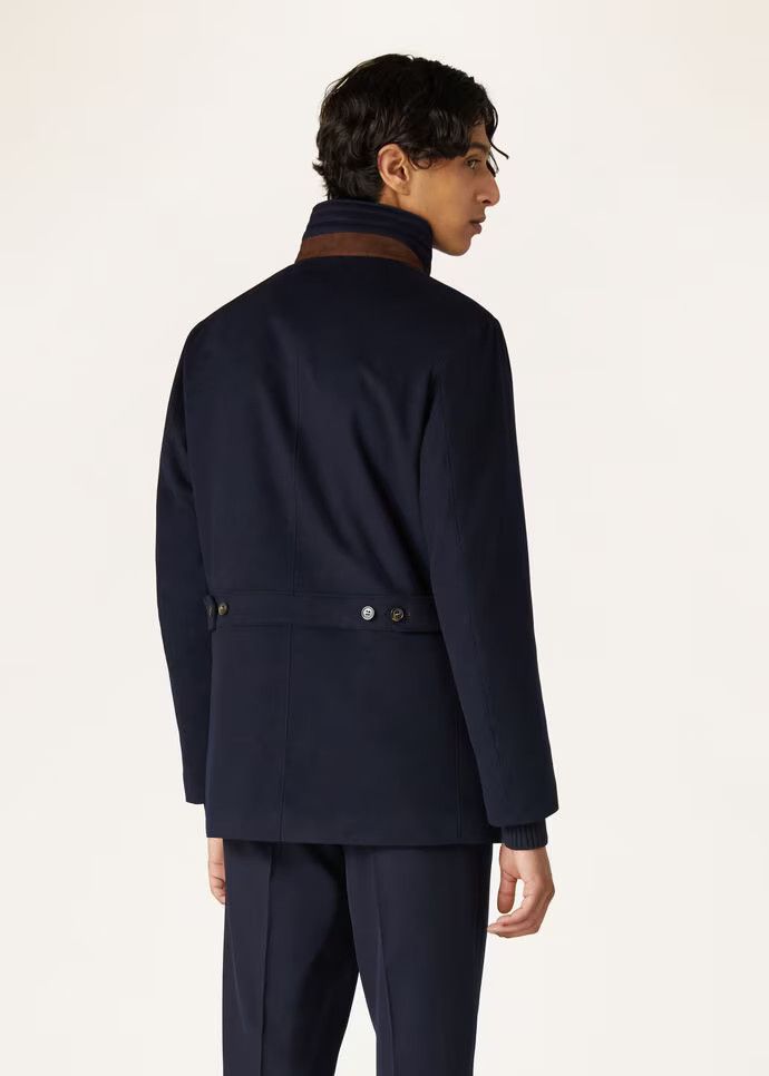 Loro Piana o1srvl11e0424 Winter Voyager in Dark Blue Size US M / EU 48-50 / 2 - 5 Thumbnail