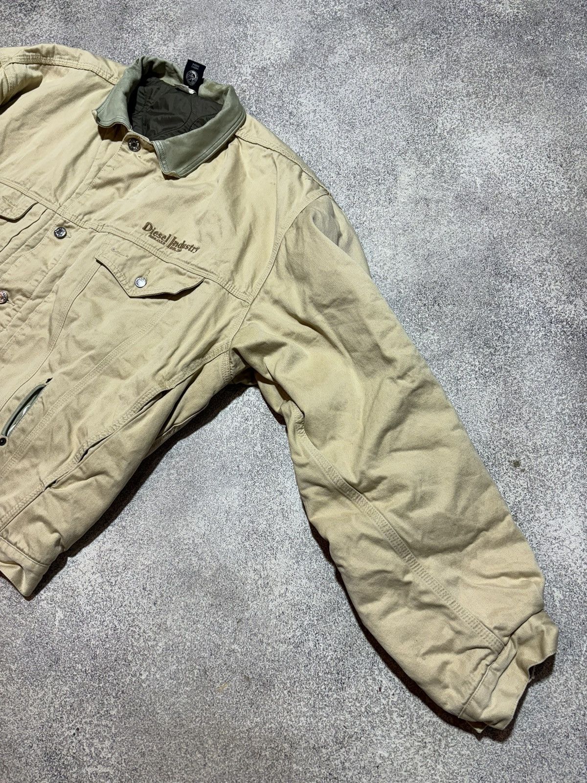 Diesel × Vintage Diesel Vintage 90s Faded Bomber Jacket Men’s Size XL Size US XXL / EU 58 / 5 - 3 Thumbnail