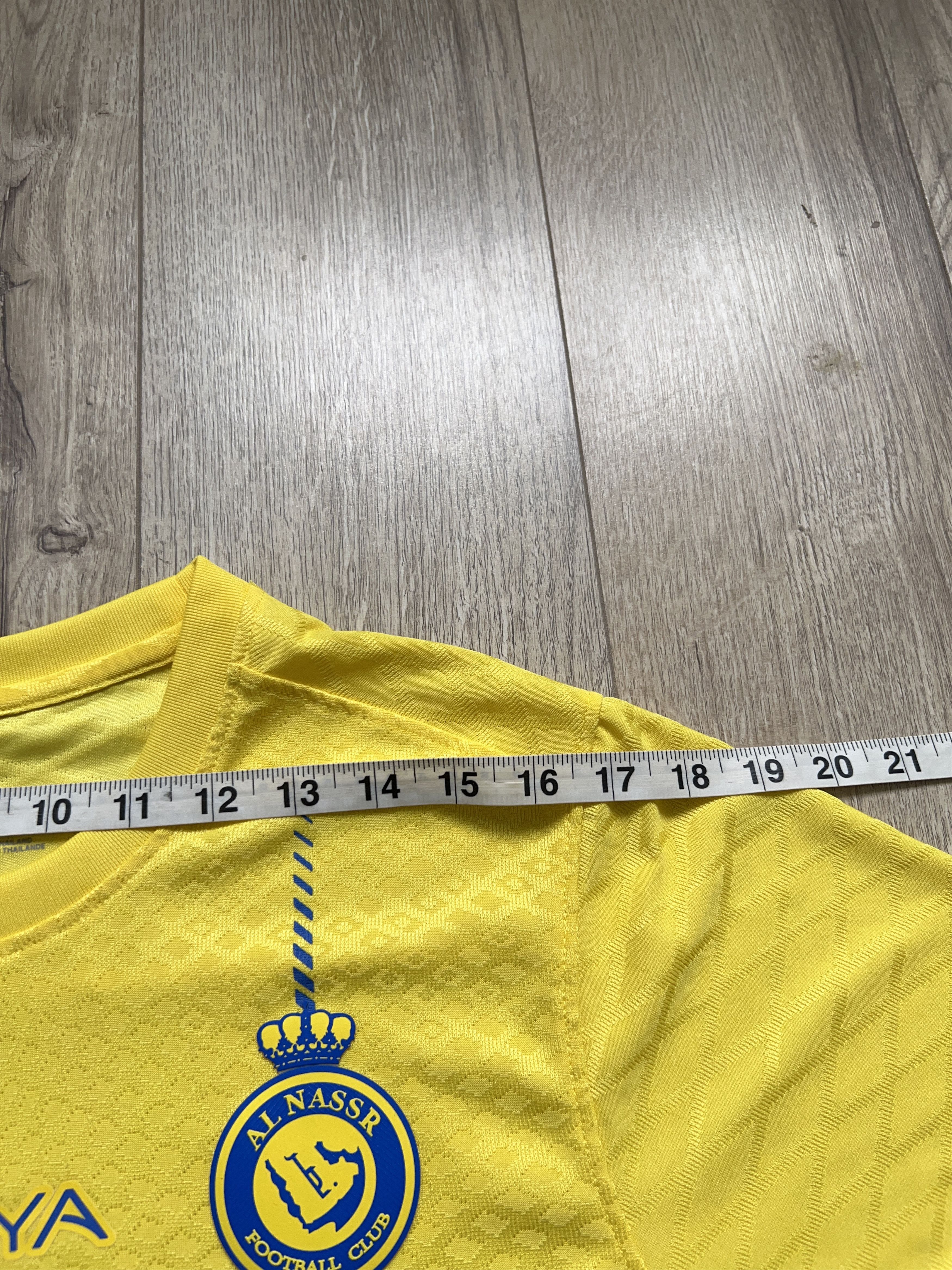 Nike Mens Al Nassr #7 RONALDO Cristiano Dri Fit ADV Shirt UAE Size US M / EU 48-50 / 2 - 6 Thumbnail