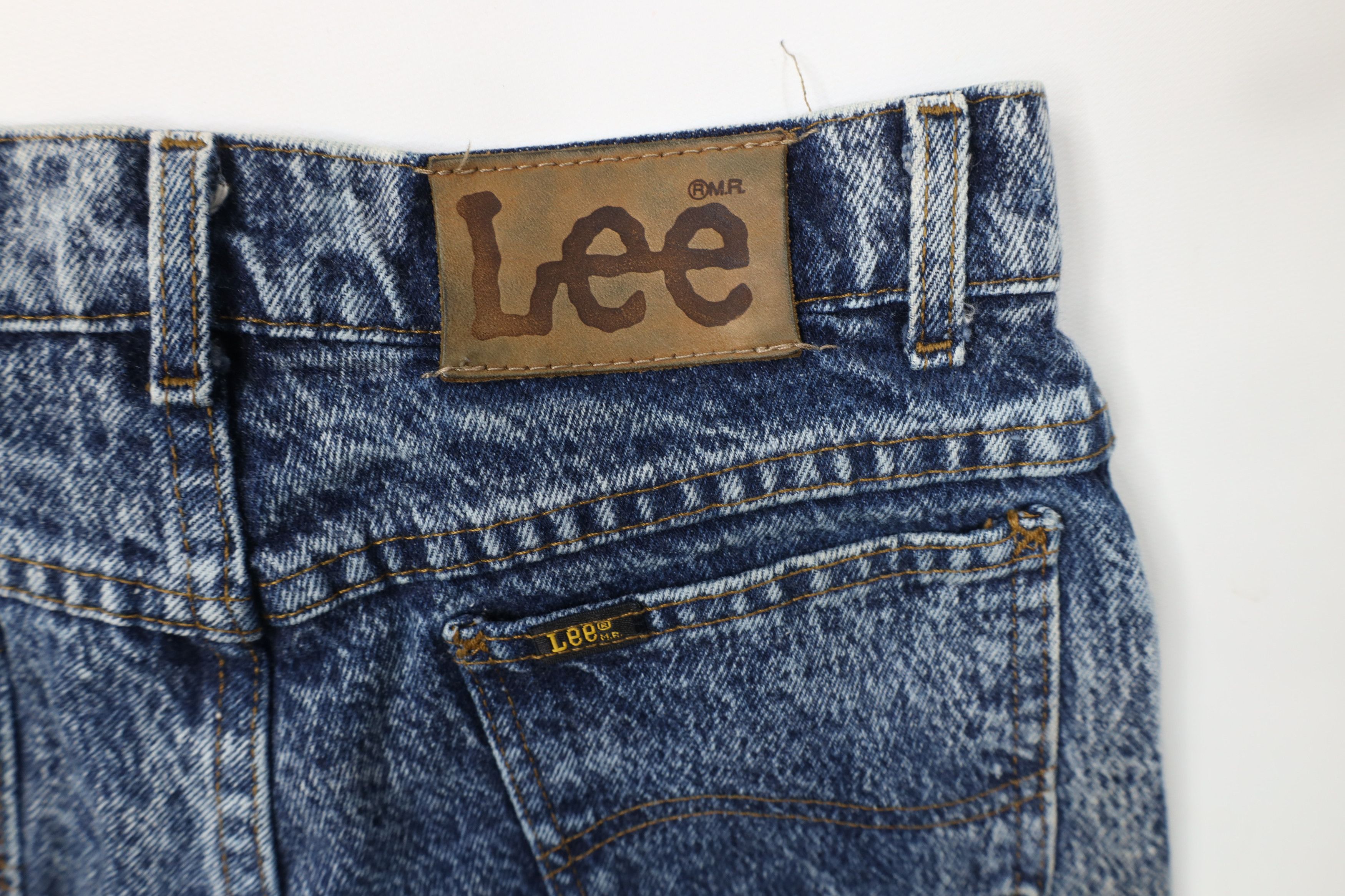 Lee Vintage 90s Lee Acid Wash Straight Leg Denim Jeans USA Size US 30 / EU 46 - 15 Thumbnail