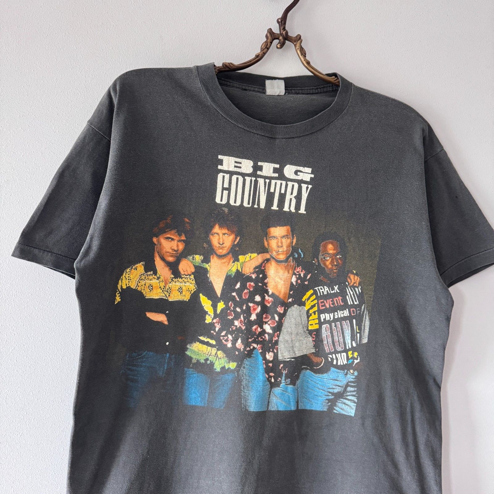 Band Tees Rare Big Country Vintage 1989 Band T-Shirt Single Stitch Size US XL / EU 56 / 4 - 4 Thumbnail