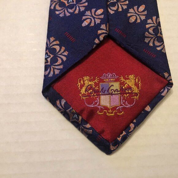 Robert Graham Robert graham men's new purple 100%silk tie 3 1/2" X 61" Size ONE SIZE - 6 Thumbnail