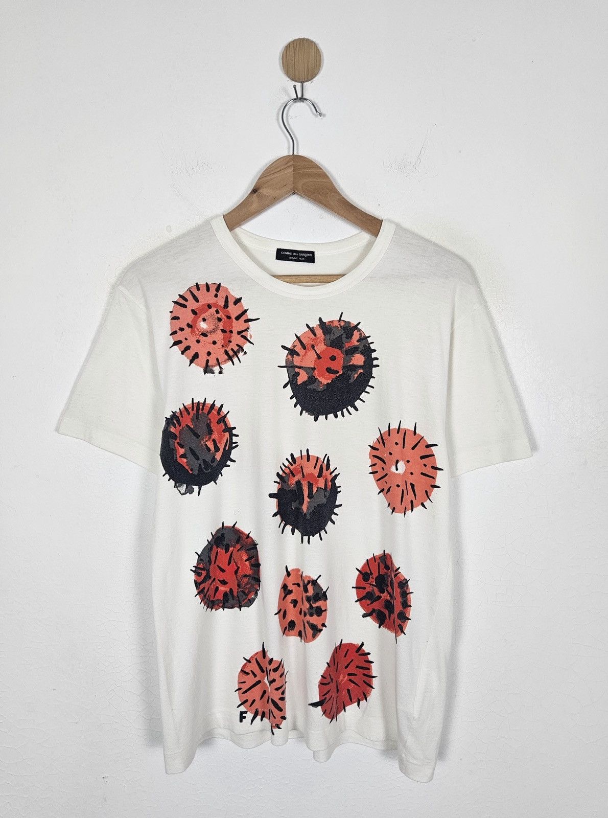 Comme des Garcons Homme Plus Comme des Garcons CDG Spike tee shirt Size US M / EU 48-50 / 2 - 1 Thumbnail