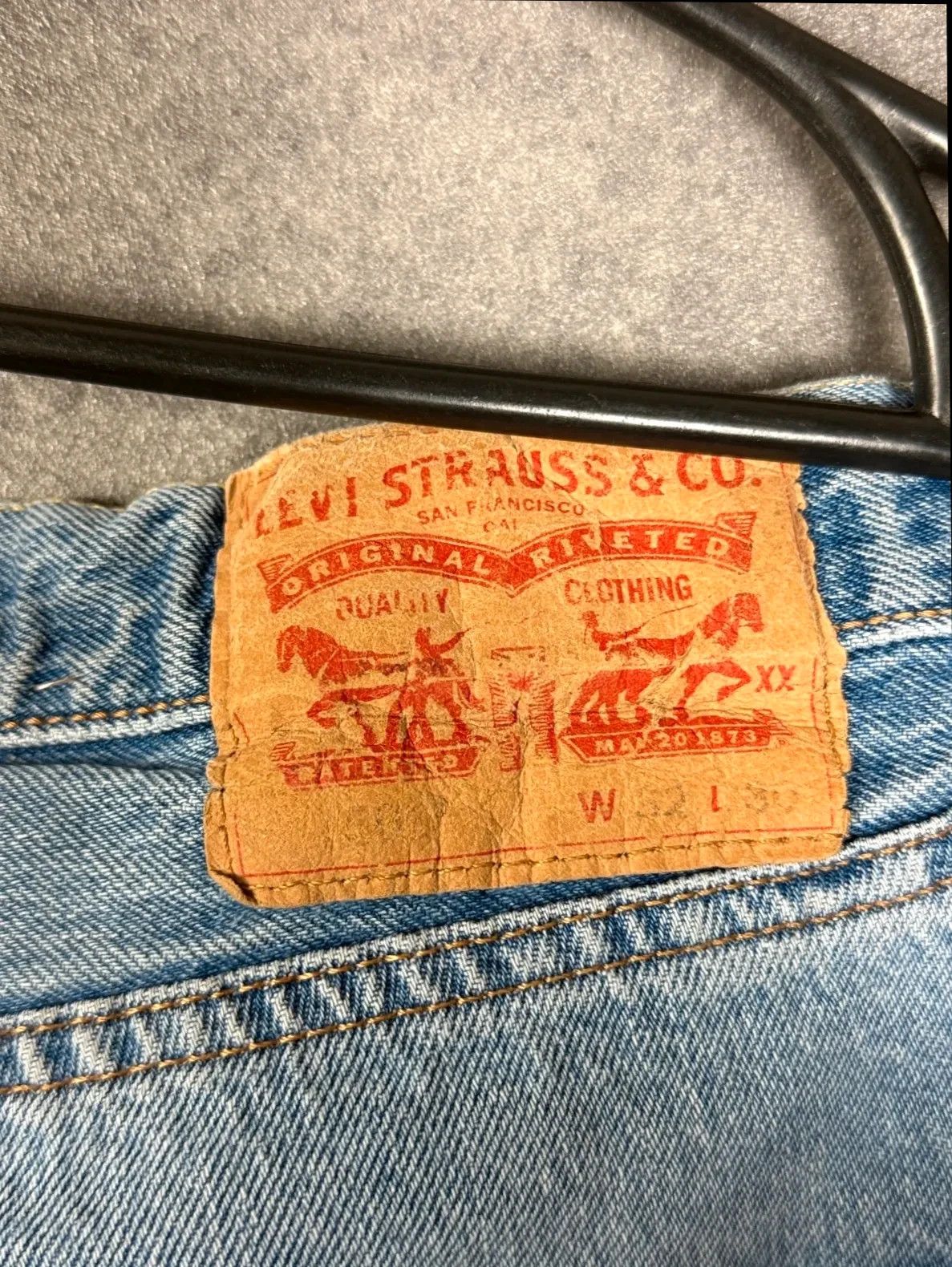 Levi's Levi's Strauss 501 jeans light blue classic Y2K vintage Size US 32 / EU 48 - 3 Thumbnail