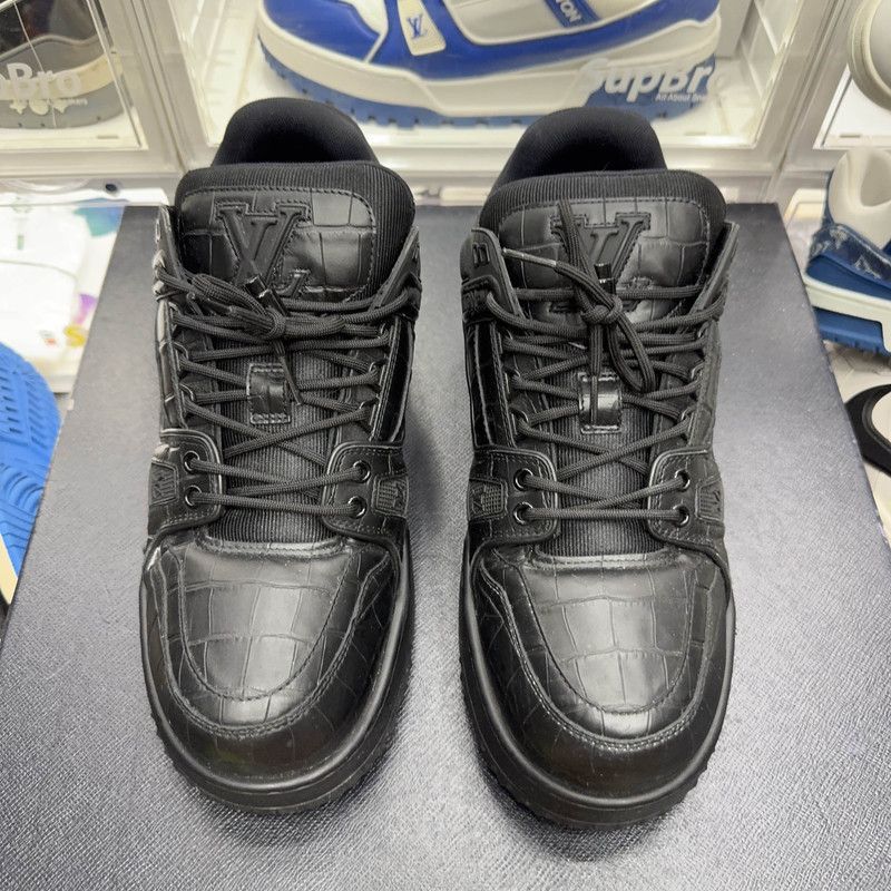 Louis Vuitton Louis Vuitton Trainer Maxi Low-top Sneakers -2508 Size US 9.5 / EU 42-43 - 2 Thumbnail