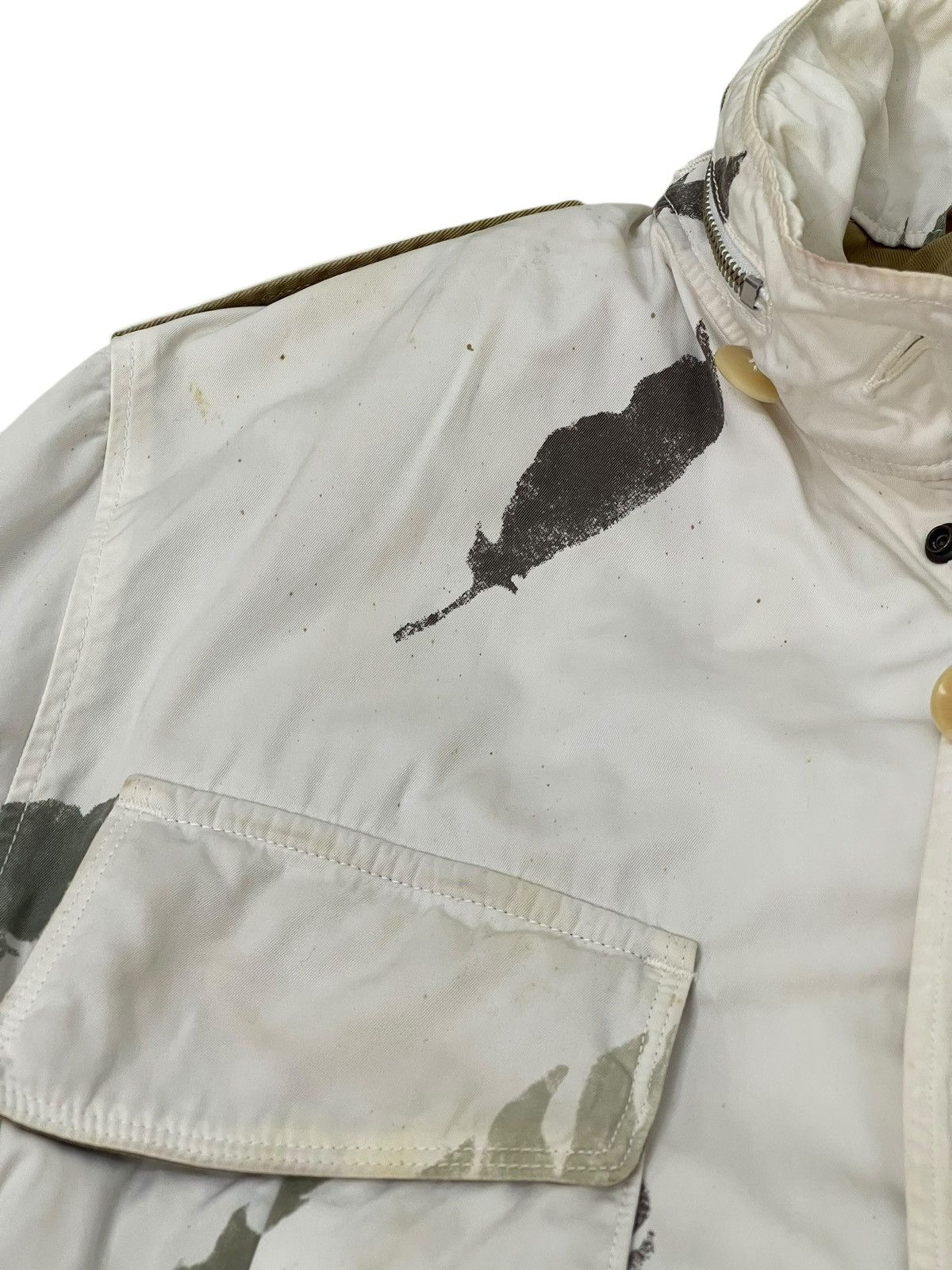 Kapital Kapital Field Jacket Military Feathers Pattern 6🟩6 Size US L / EU 52-54 / 3 - 14 Thumbnail