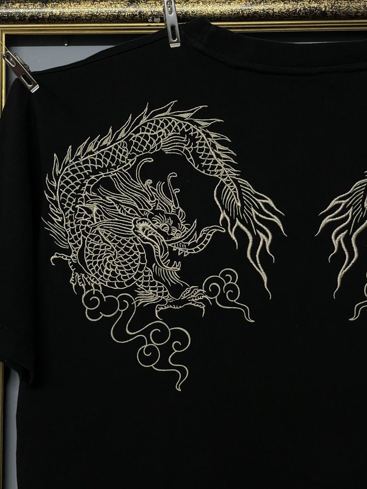 Japanese Brand Vintage 1990s Japan Designer Generate Sukajan Embroidery Tee Size US M / EU 48-50 / 2 - 7 Thumbnail