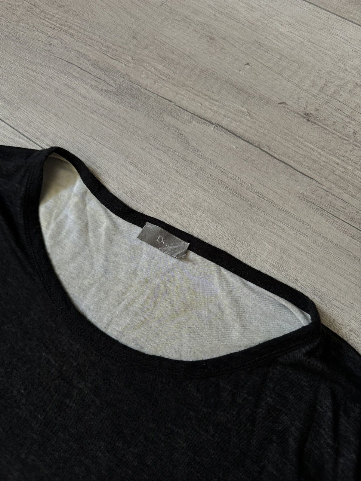 Dior 2000 S/S Dior Homme Layered Sheer Longsleeve — Hedi Slimane Size US L / EU 52-54 / 3 - 4 Thumbnail