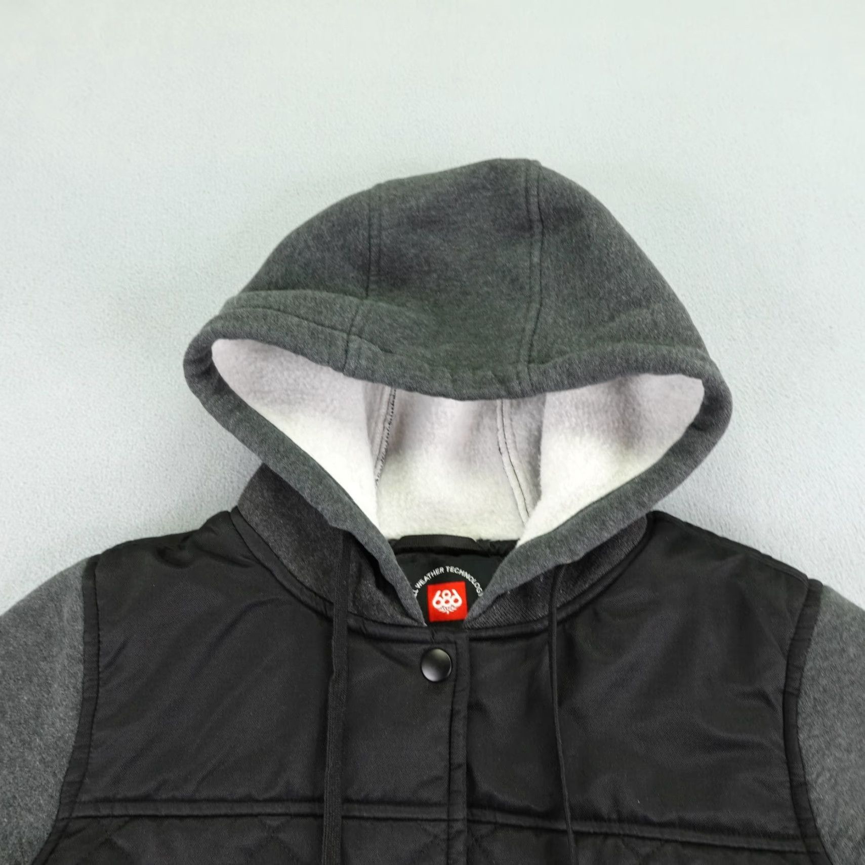 686 VINTAGE 686 Jacket Womens Small Black InfiDry 1K Thermal Warmer Diamond Quilted Coat Size S / US 4 / IT 40 - 2 Thumbnail