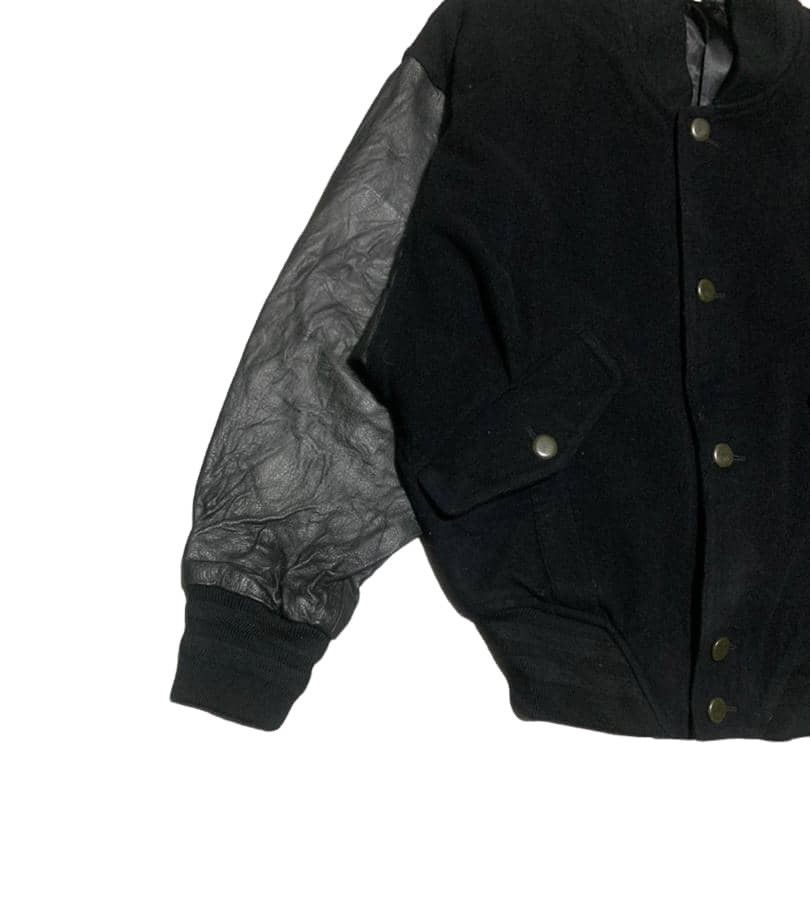 Japanese Brand Vintage Capital Wool Varsity Jacket Sleeve Leather Size US L / EU 52-54 / 3 - 5 Thumbnail