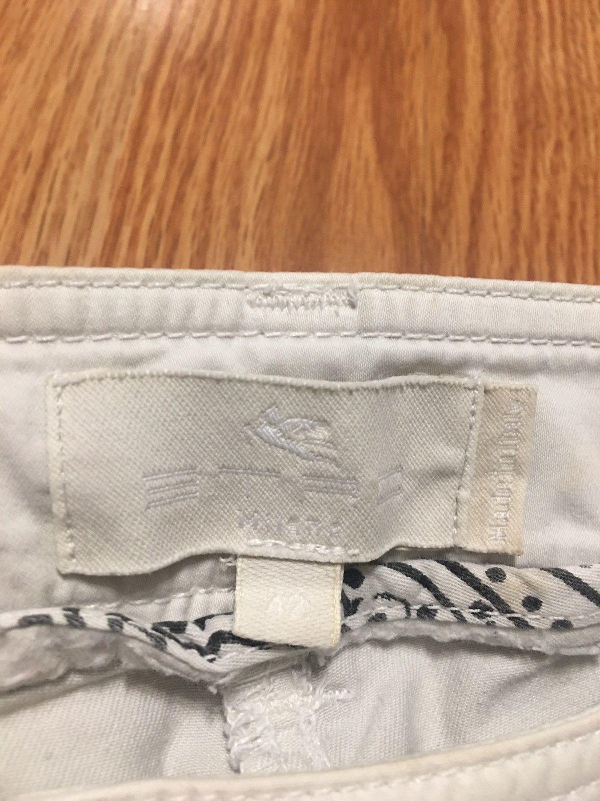 Etro ETRO Milano Denim White Womens Pants Size 42 Size 28" / US 6 / IT 42 - 9 Thumbnail