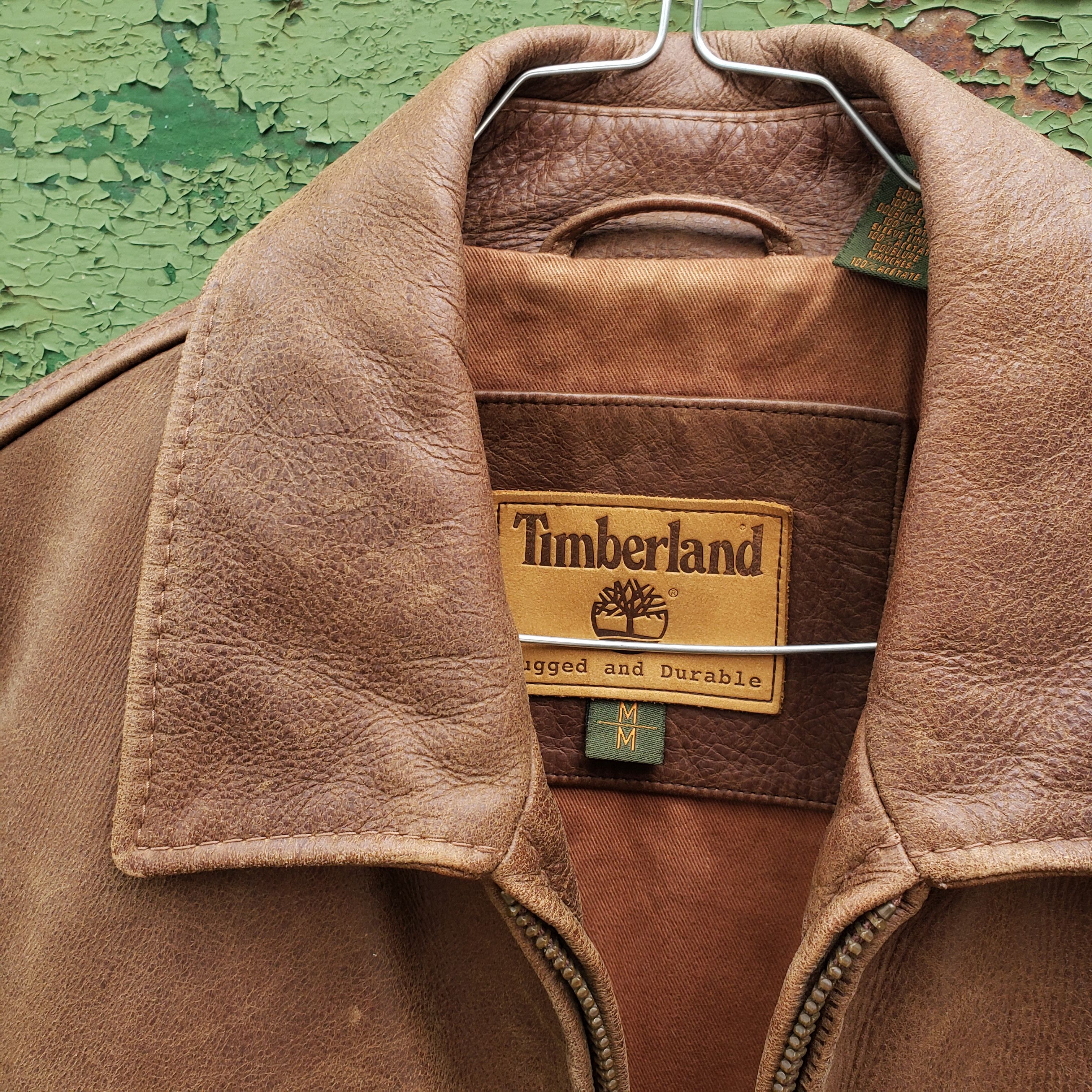 Timberland Timberland Vintage leather jacket Size US M / EU 48-50 / 2 - 3 Thumbnail