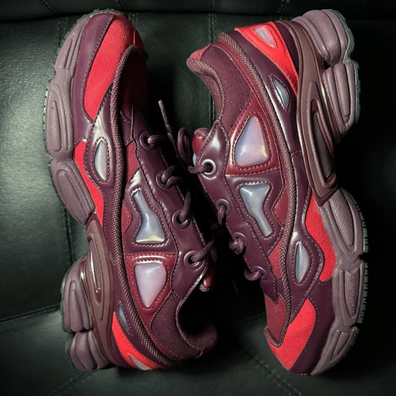 Adidas × Raf Simons 9us sneakers Adidas Raf Simons Ozweego burgundy Size US 9 / EU 42 - 5 Thumbnail