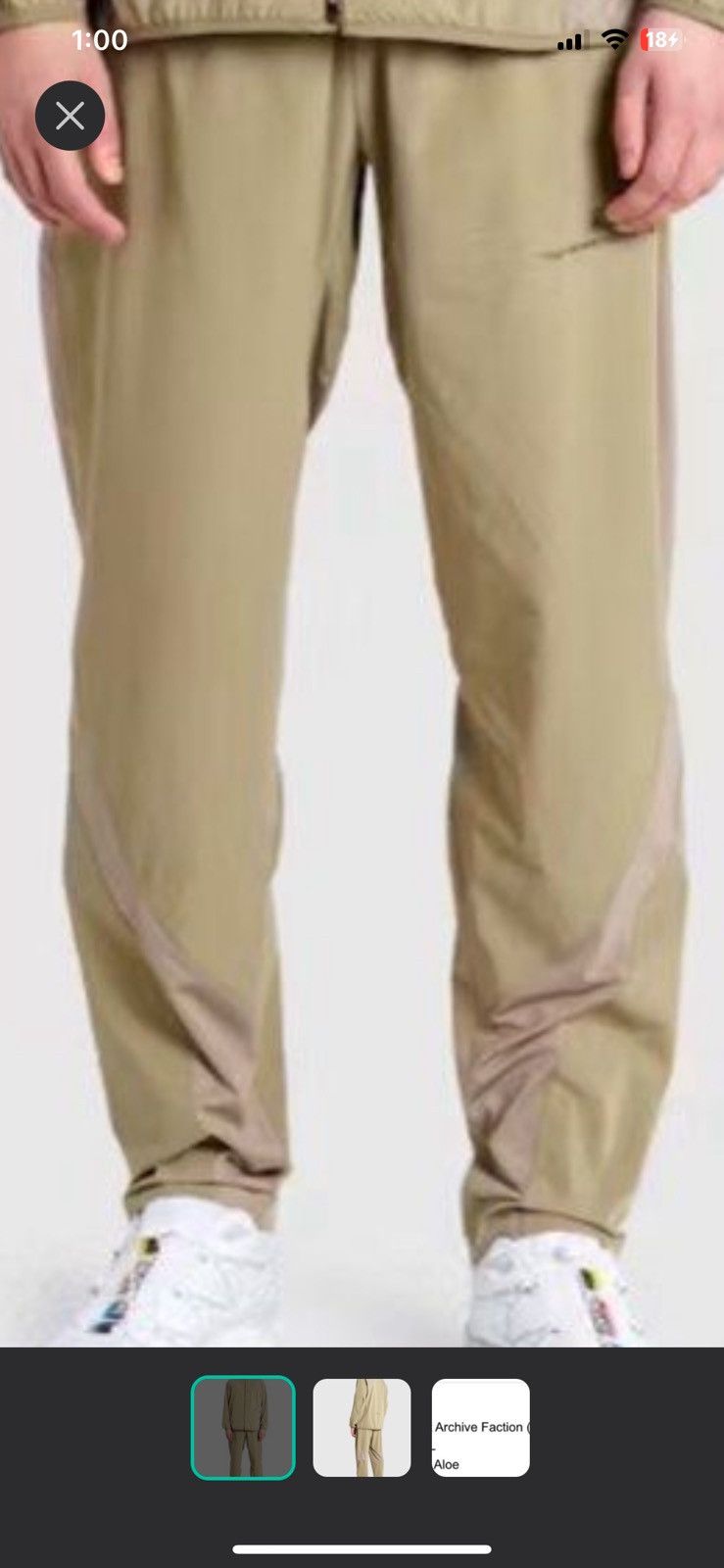 On × POST ARCHIVE FACTION (PAF) On x Post Archive Faction PAF trackpants Size US 35 - 2 Thumbnail
