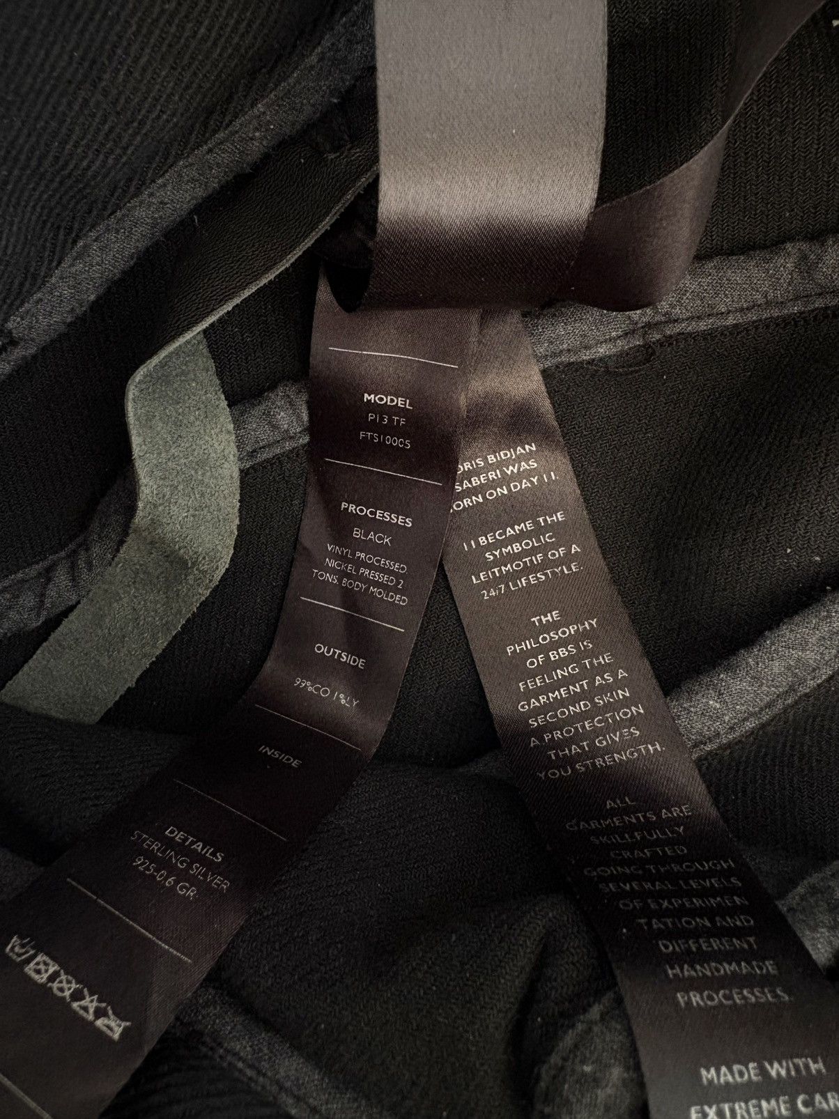 Boris Bidjan Saberi BNWT P13 TF Vinyl Processed Nickel Pressed Size US 32 / EU 48 - 6 Thumbnail