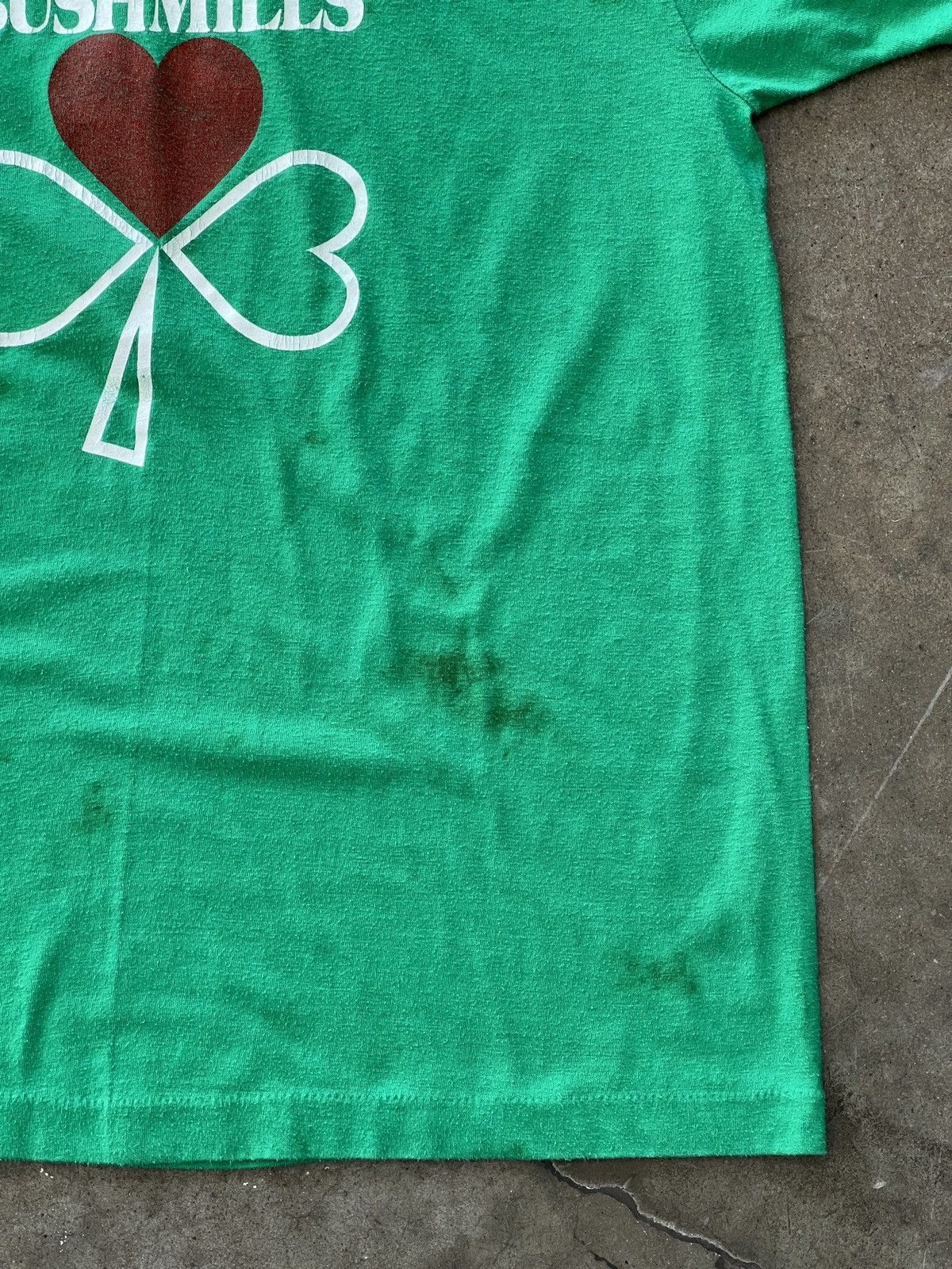 Vintage Vintage St. Patricks Day Bushmills Single Stitch Tee Medium Size US M / EU 48-50 / 2 - 5 Thumbnail