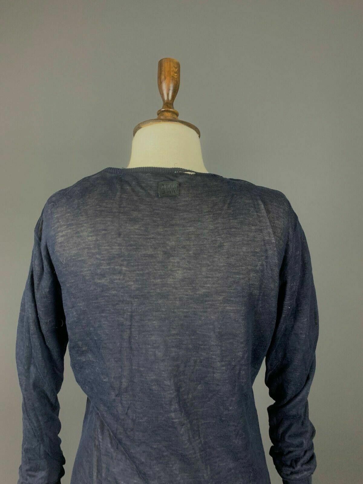 Dirk Bikkembergs Ladies Bikkembergs Blue Crew Neck Pullover Jumepr Size M Size M / US 6-8 / IT 42-44 - 8 Thumbnail