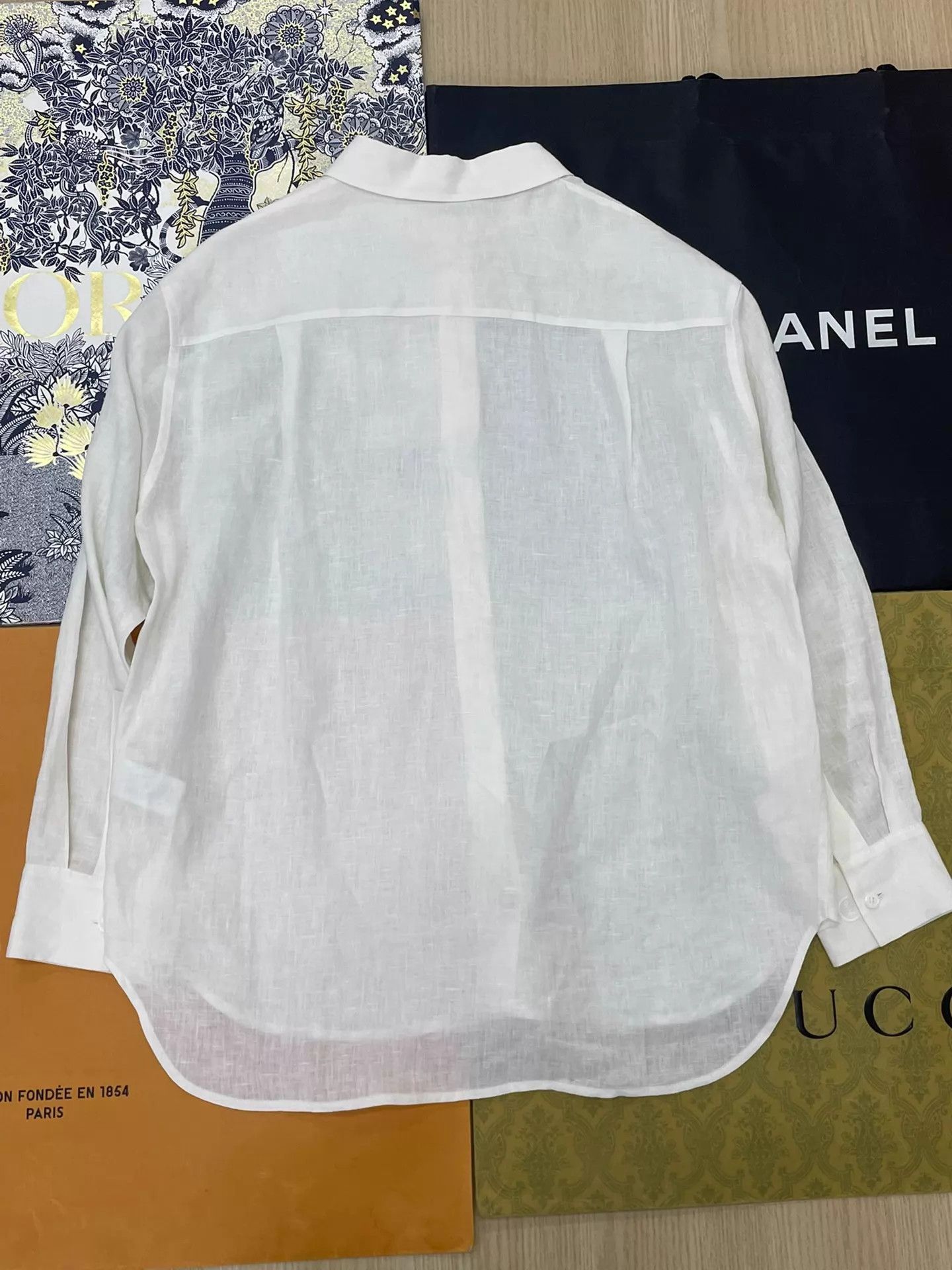 Other ICICLE White Linen Shirt 32 Size XXS / US 00 / IT 34 - 2 Thumbnail