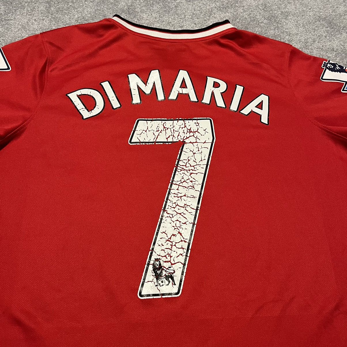 Nike Nike Manchester United Angel Di Maria Home Soccer Jersey #7 Size US S / EU 44-46 / 1 - 7 Thumbnail