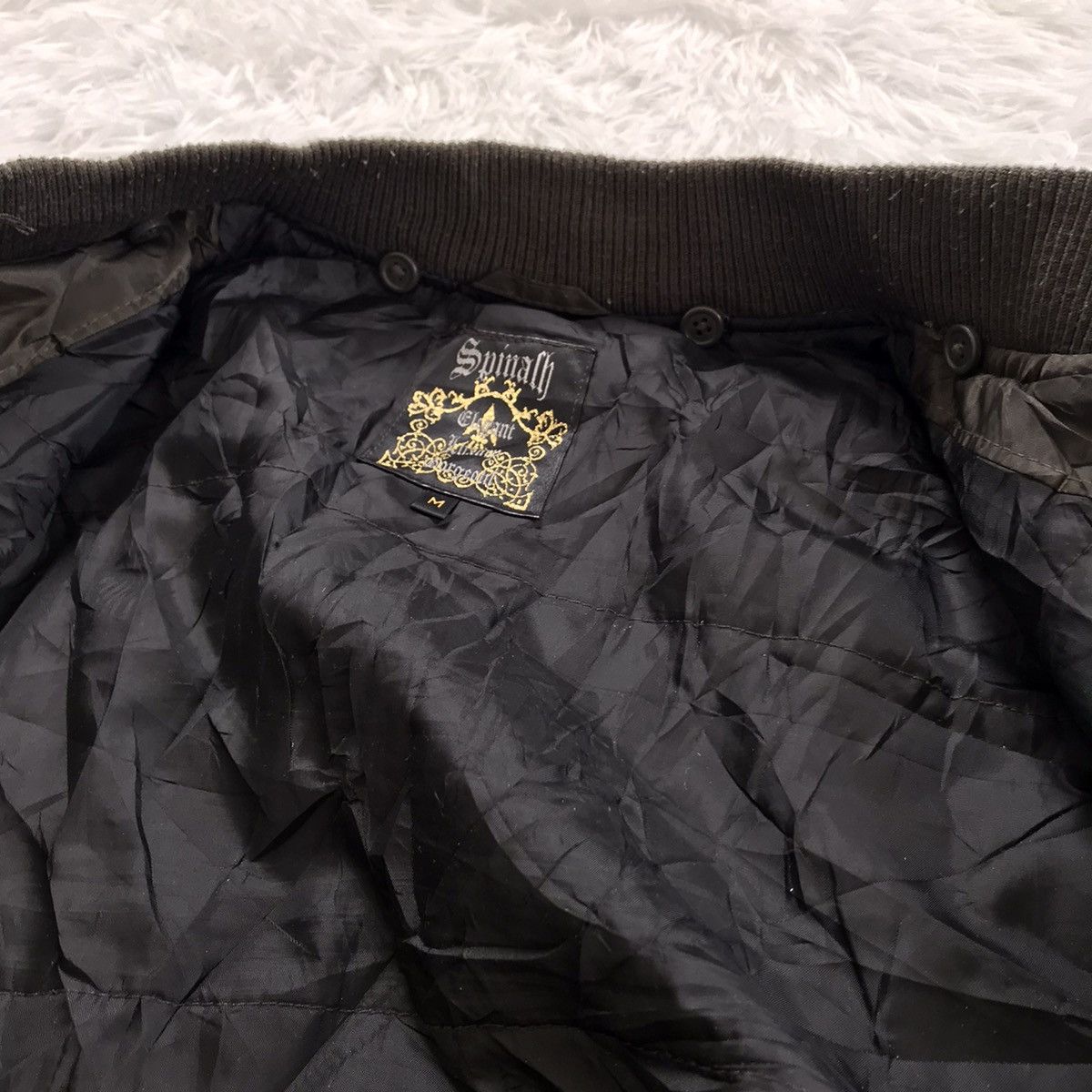 Japanese Brand Spinalh bomber style jacket military Size US M / EU 48-50 / 2 - 16 Thumbnail