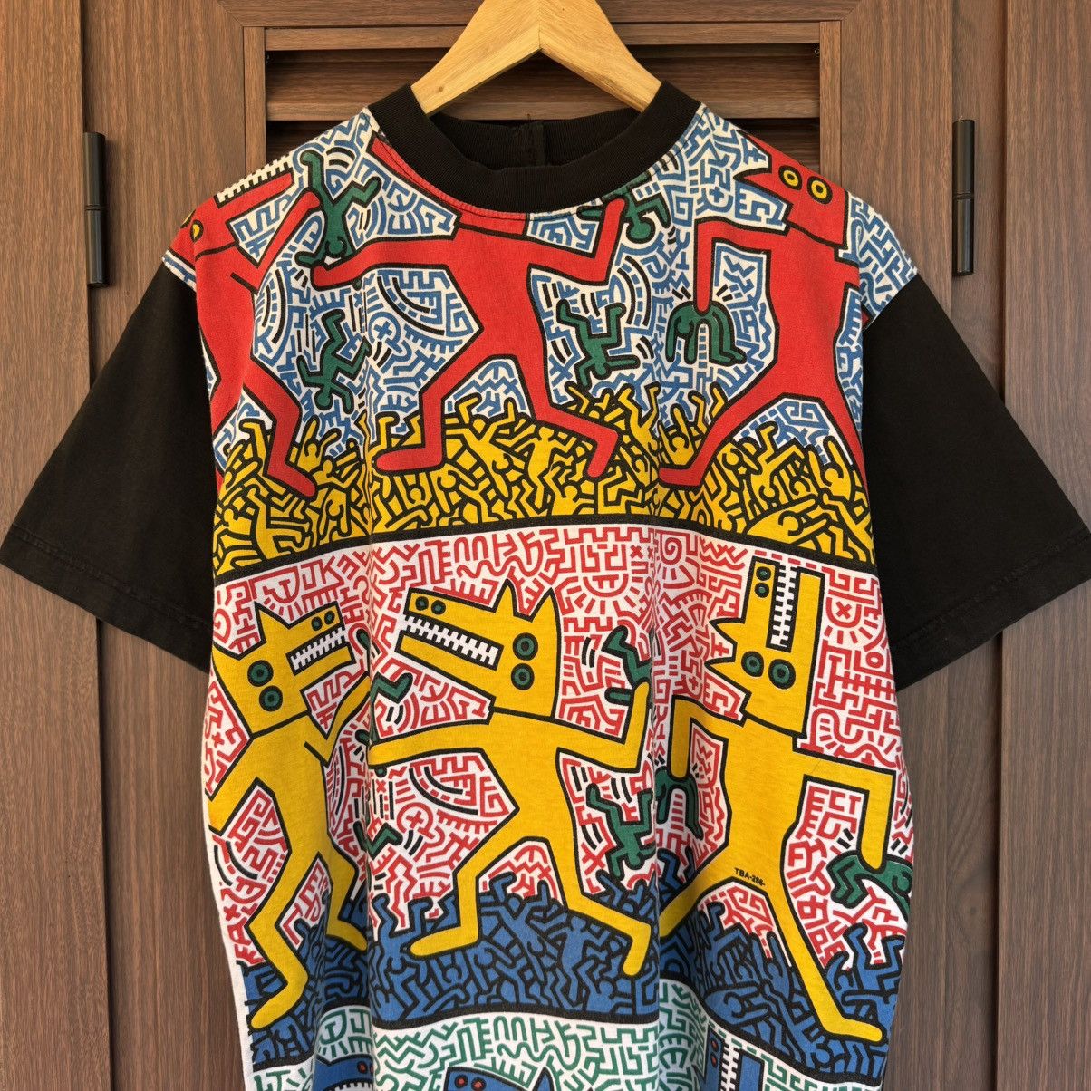 Keith Haring Vintage Keith Haring Pop Art Size US L / EU 52-54 / 3 - 3 Thumbnail