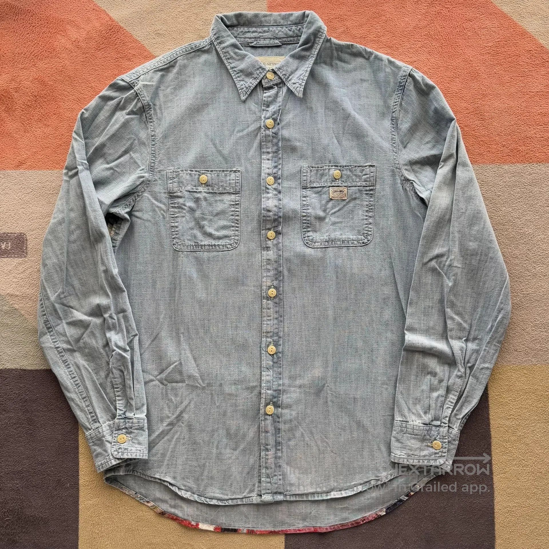 Denim & Supply Ralph Lauren Denim & Supply Ralph Lauren Denim Shirt. Size US M / EU 48-50 / 2 - 3 Thumbnail