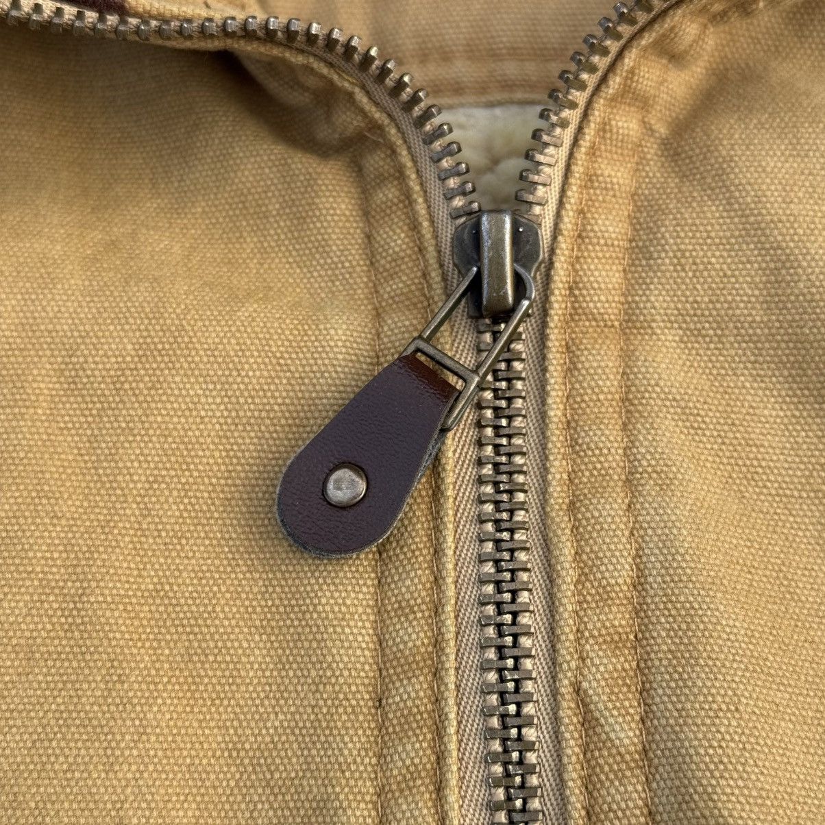 Wrangler Wrangler Hero Canvas Vest Brown Corduroy Trim Sherpa Lining Size US XL / EU 56 / 4 - 6 Thumbnail